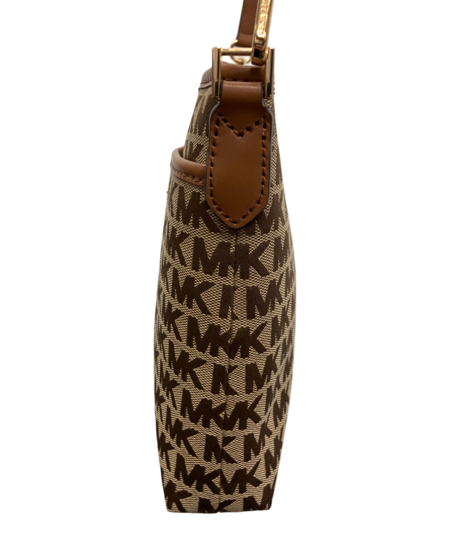 A-1225【リユースのサカイ野々市店】チェーンショルダーバッグ MICHAEL KORS ブラウン/グリーン ※クリーニング済み A-1225【リユースのサカイ野々市店】チェーンショルダーバッグ MICHAEL