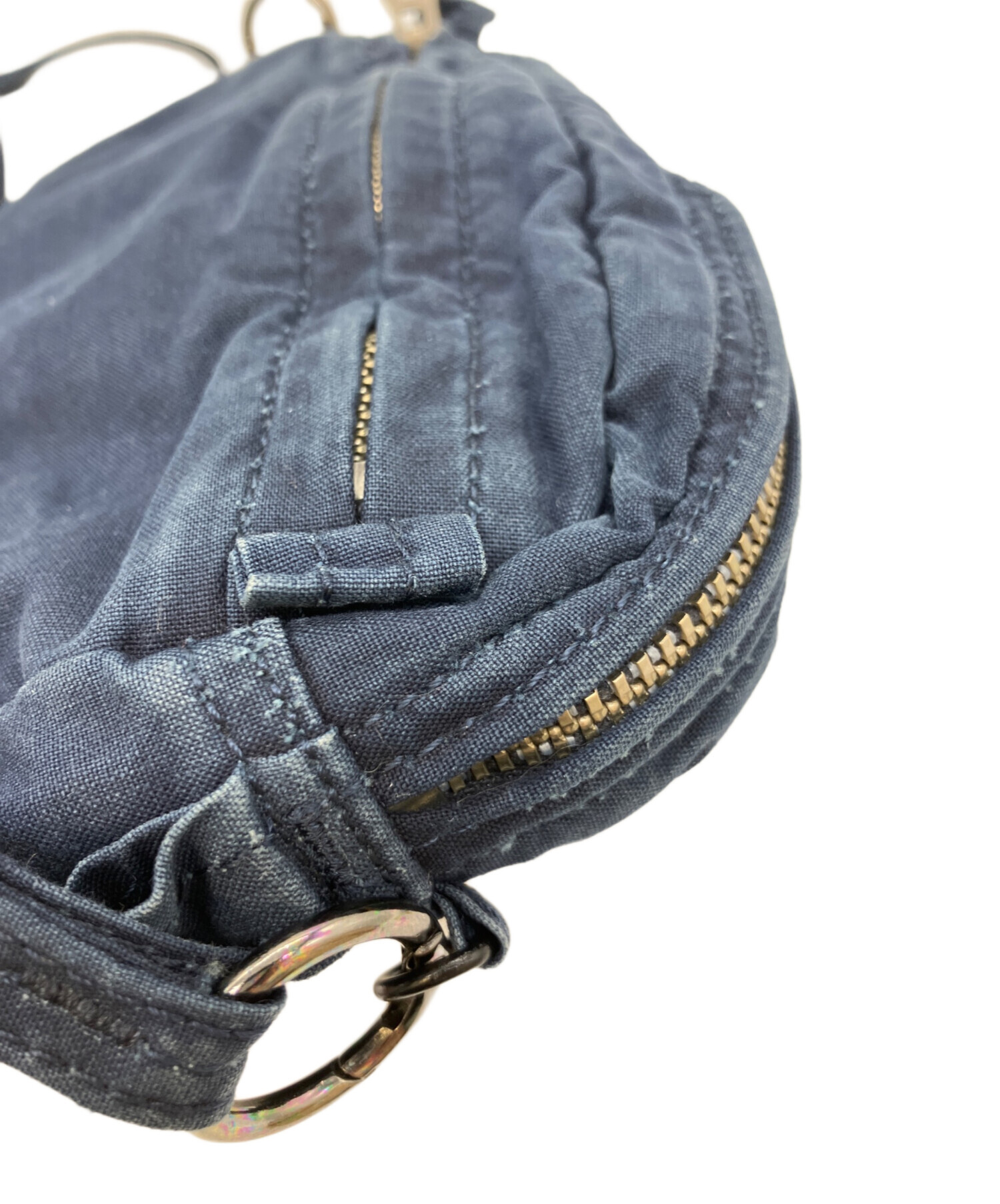 中古・古着通販】PORTER (ポーター) ショルダーバッグ ネイビー 中古・古着通販】PORTER (ポーター) ショルダーバッグ ネイビー