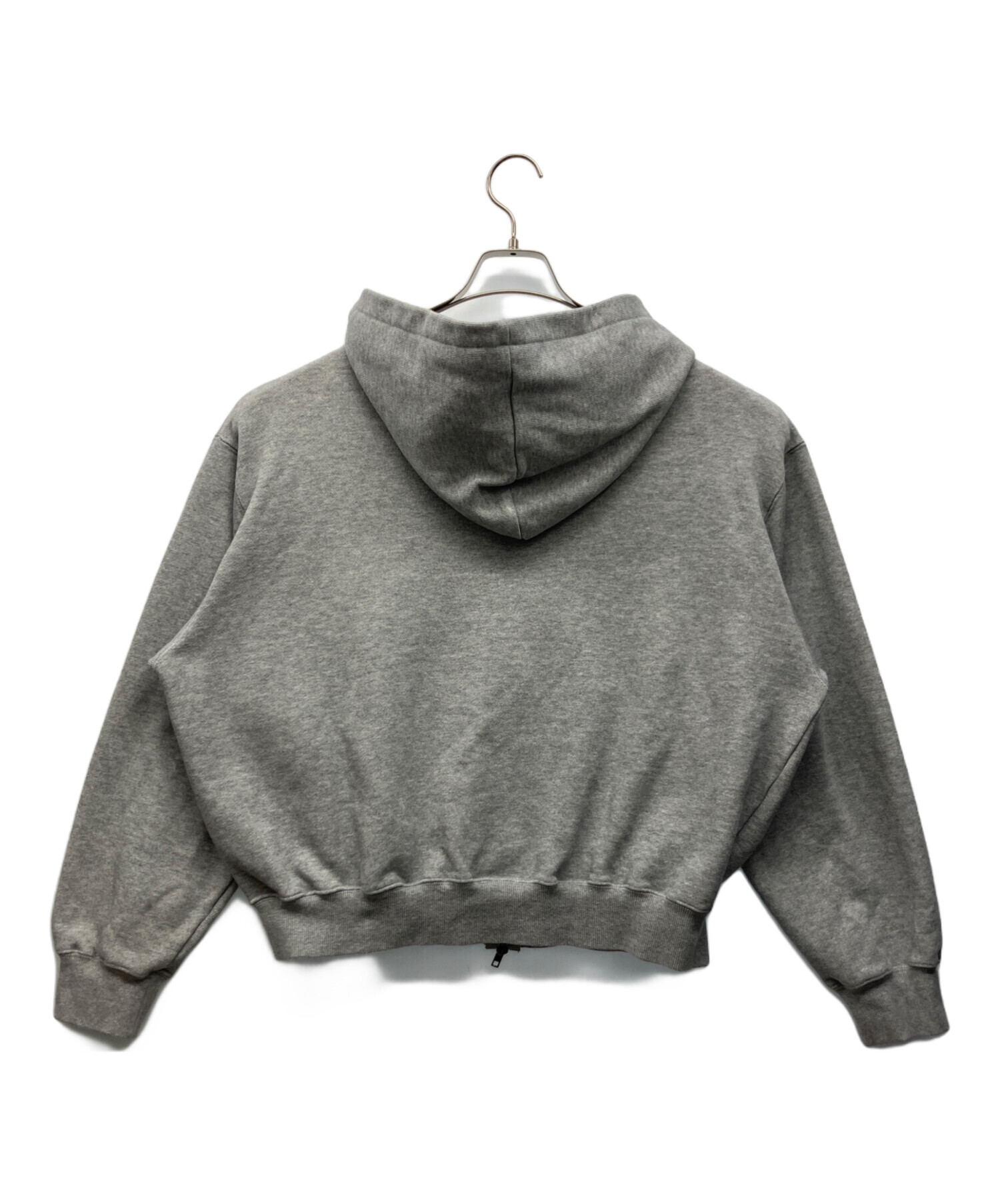 BlessU グレー フード付きパーカー 中古・古着通販】BLESS U (ブレスユー) ジップパーカー グレー サイズ