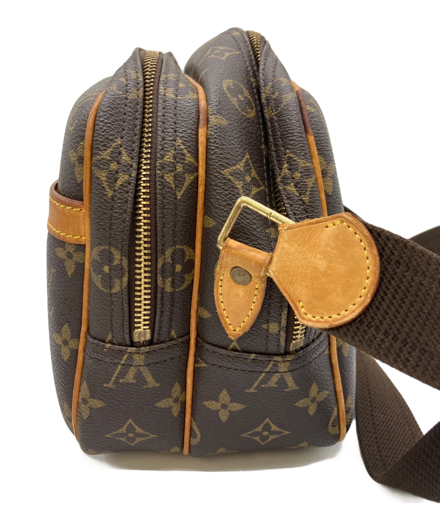 LOUIS VUITTON ルイヴィトン ショルダーバッグ  茶 【古着】【中古】【送料無料】 中古・古着通販】LOUIS VUITTON (ルイ ヴィトン) ショルダーバッグ
