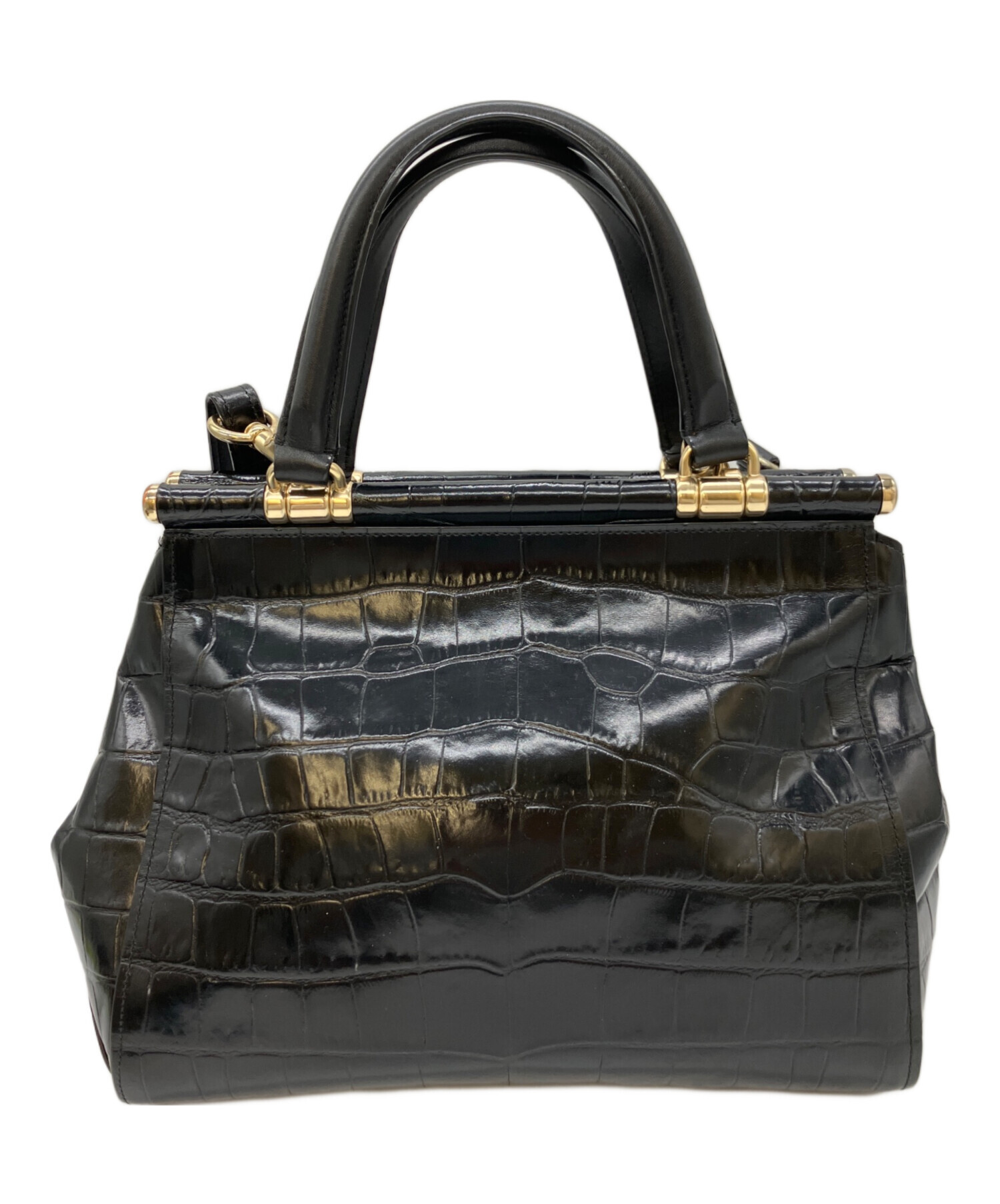 中古・古着通販】COACH (コーチ) 2WAYバッグ ブラック｜ブランド・古着