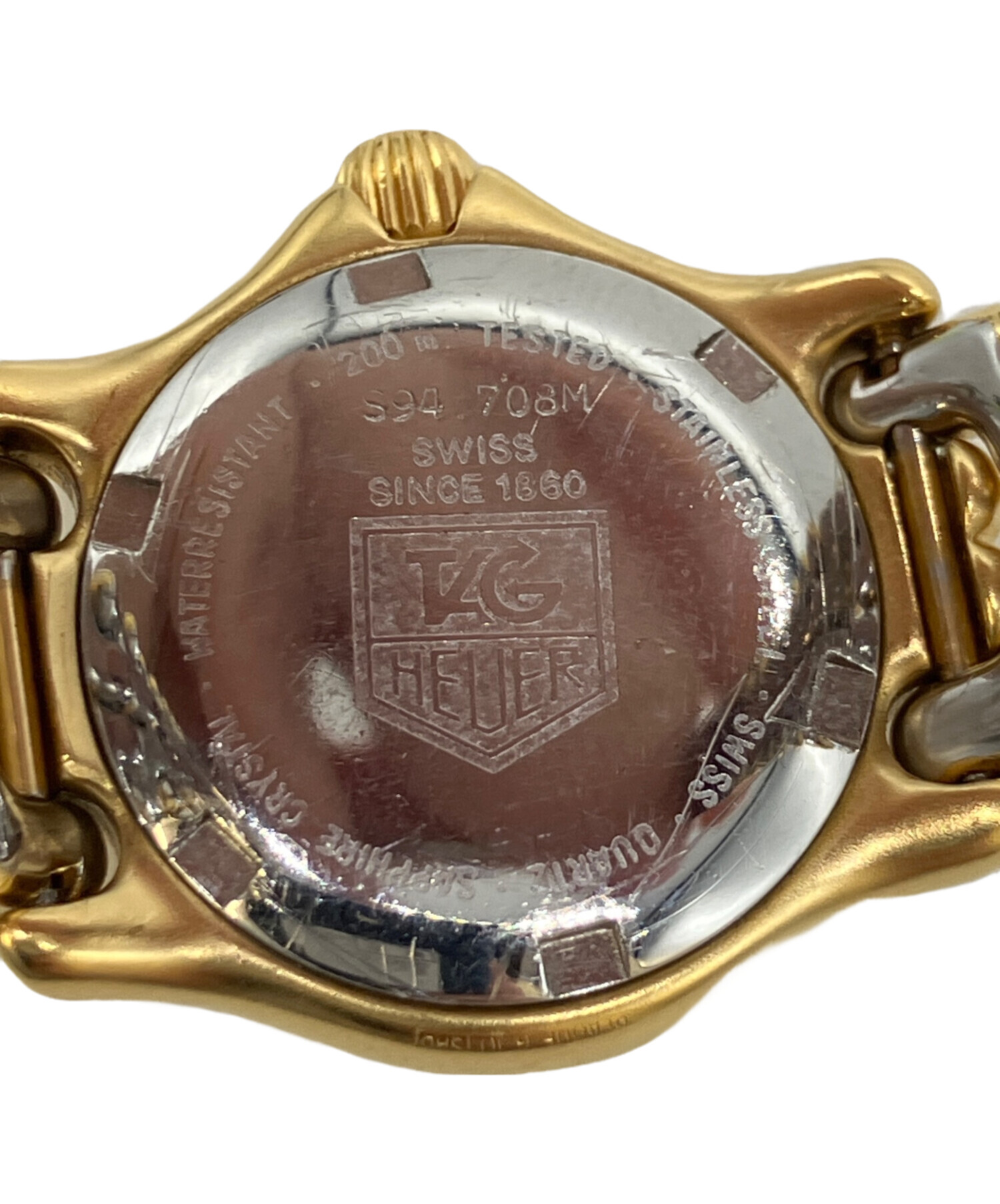 中古・古着通販】TAG Heuer (タグ・ホイヤー) 腕時計 ゴールド
