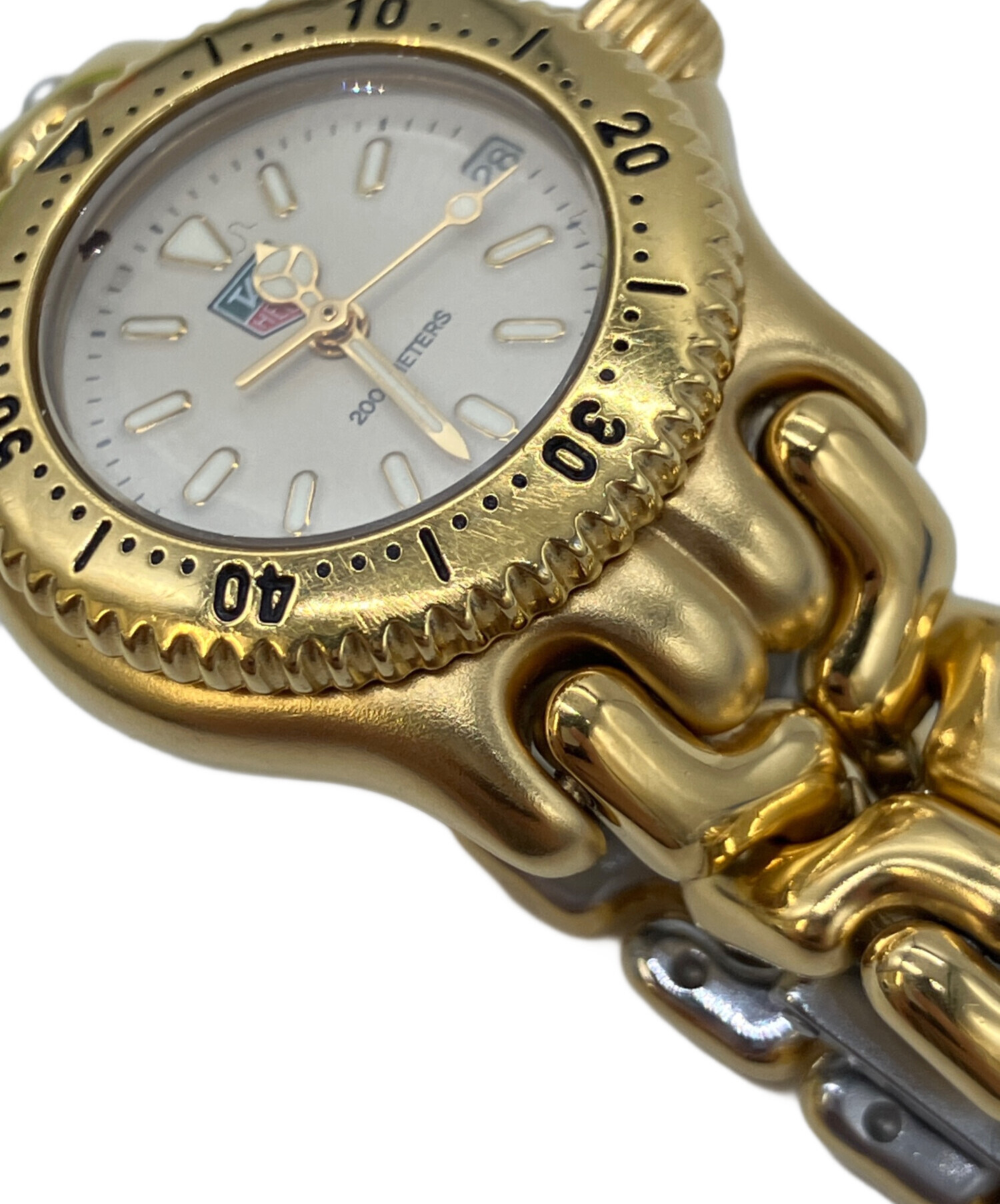 【腕時計】TAG Heuer タグ・ホイヤー セナモデル クォーツ ゴールド 中古・古着通販】TAG Heuer (タグ・ホイヤー) 腕時計 ゴールド