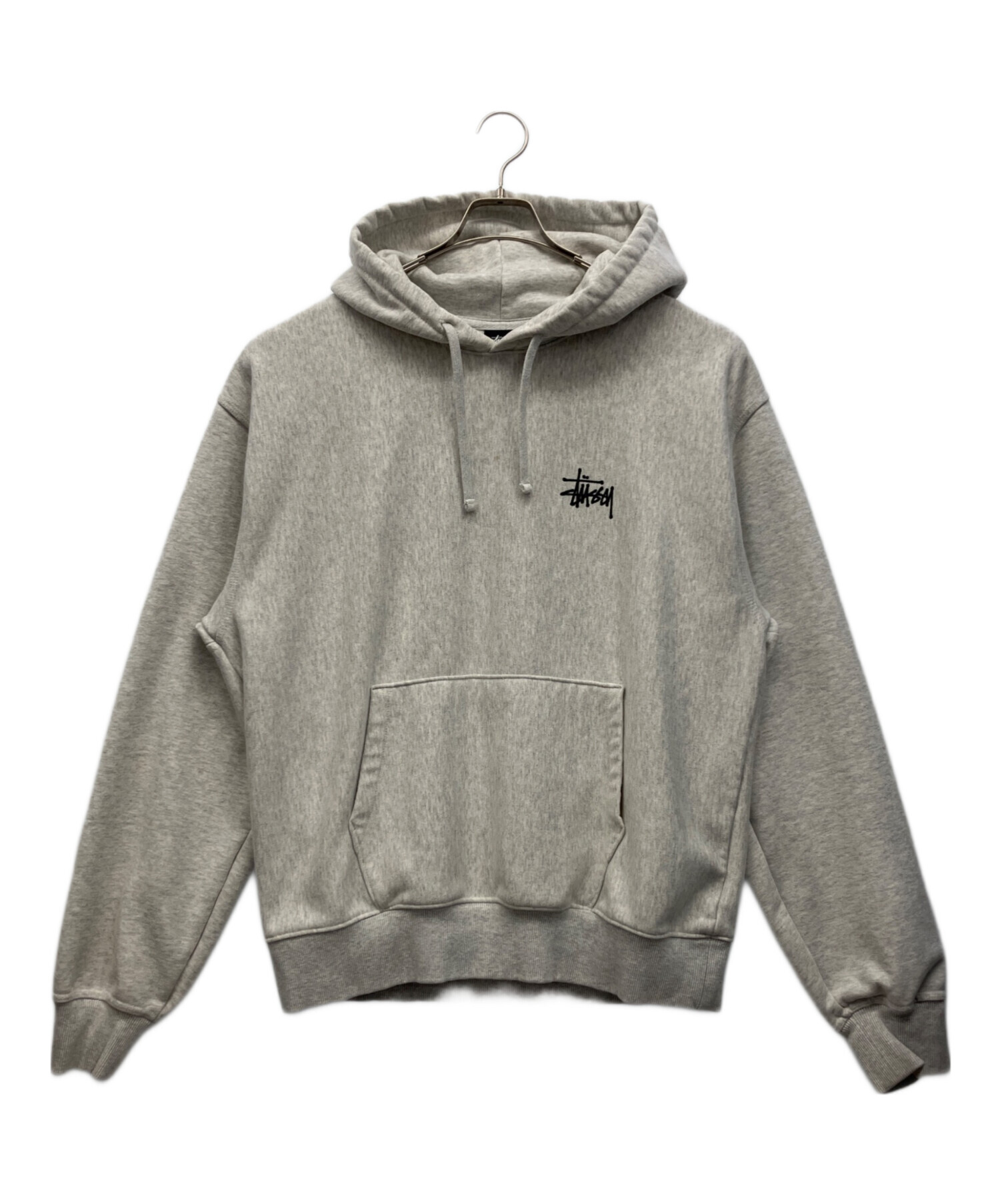 中古・古着通販】stussy (ステューシー) プルオーバーパーカー グレー