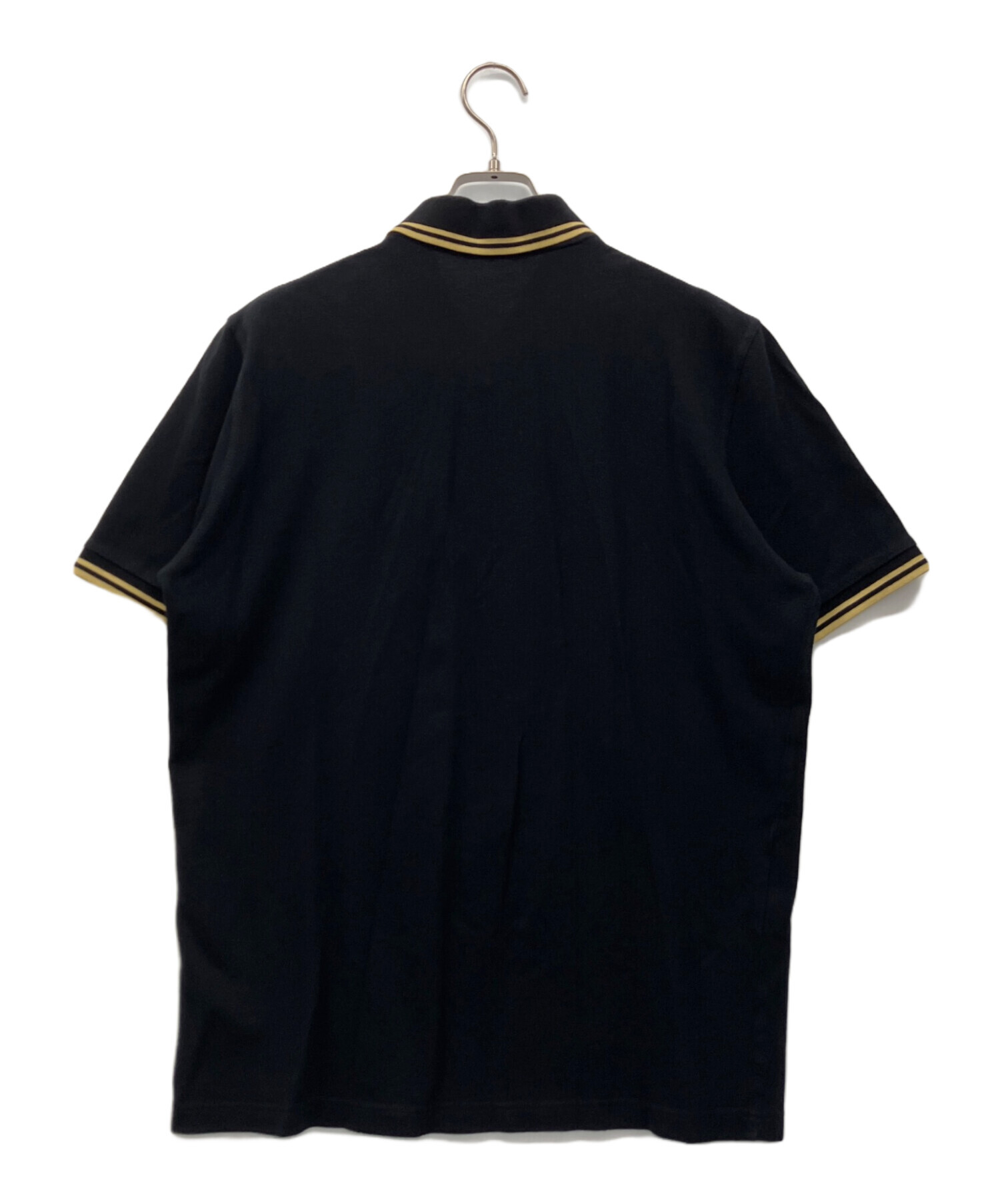 中古・古着通販】FRED PERRY (フレッドペリー) ポロシャツ ブラック 