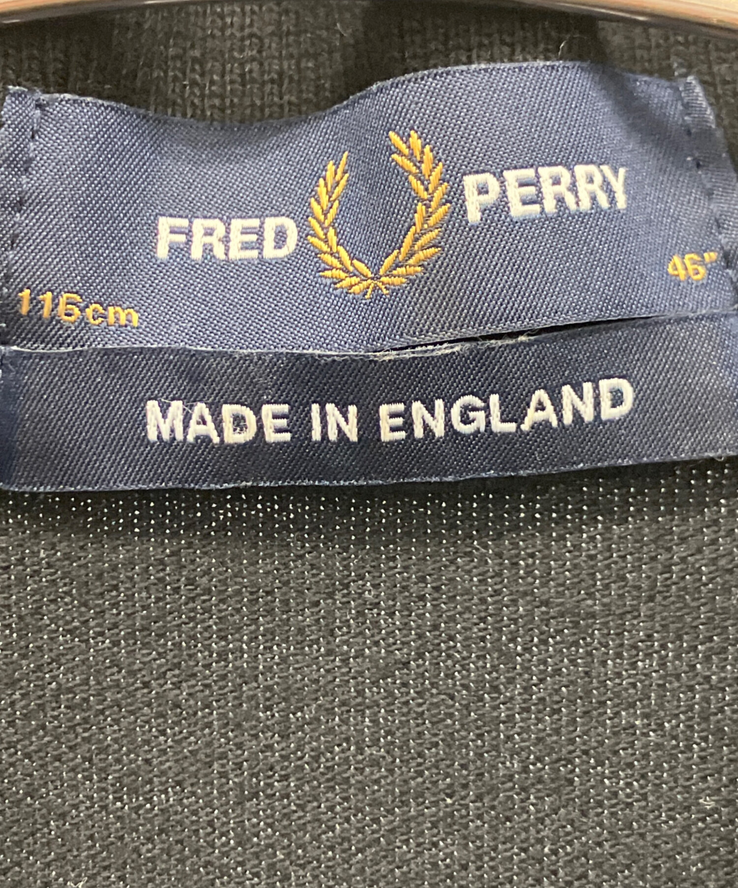 中古・古着通販】FRED PERRY (フレッドペリー) ポロシャツ ブラック 