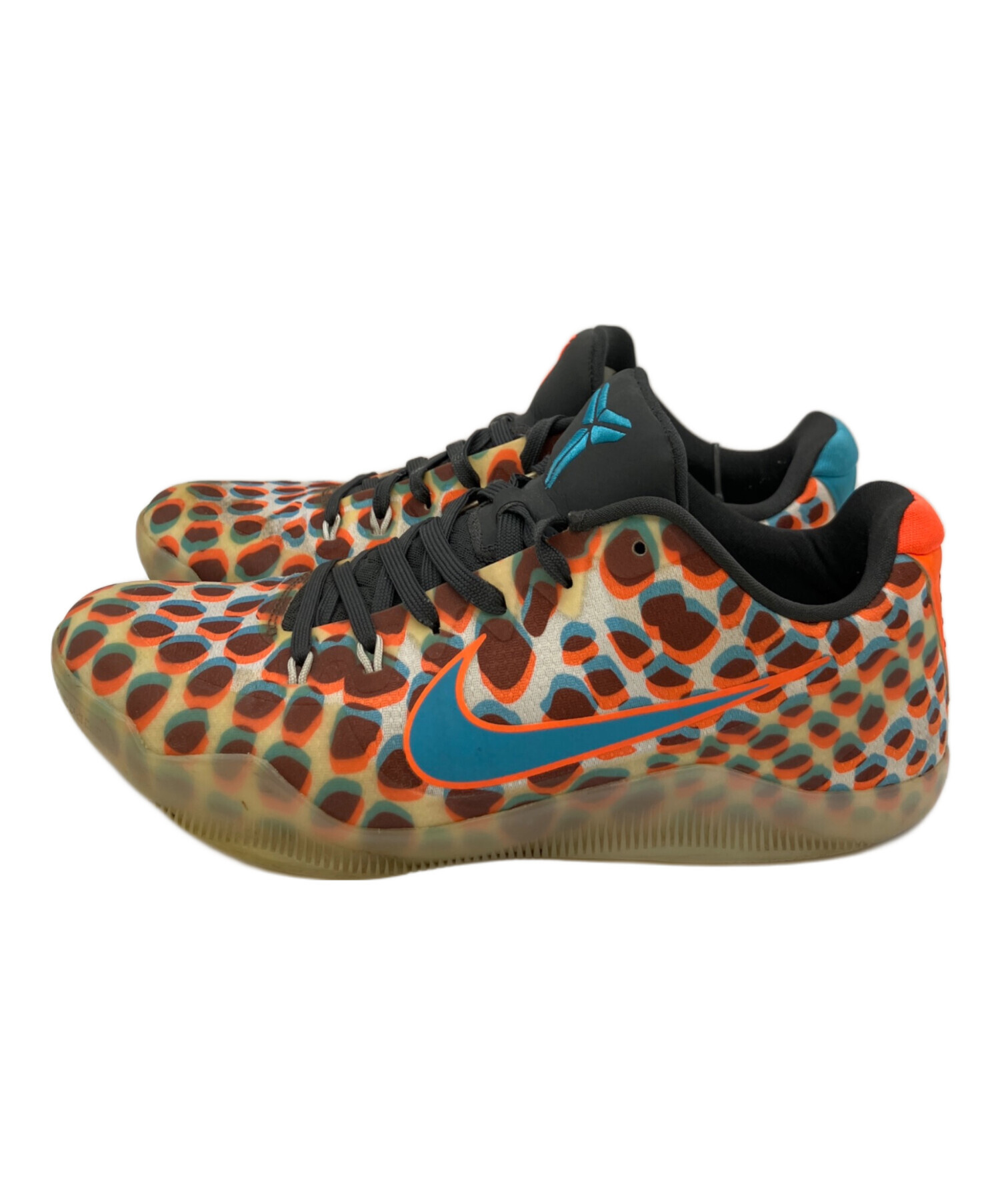 中古・古着通販】NIKE (ナイキ) スニーカー オレンジ×ブルー サイズ:27 