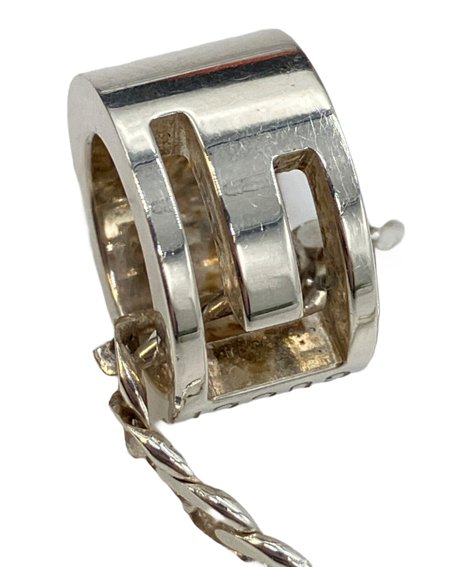 中古・古着通販】GUCCI (グッチ) 喜平カットアウトGネックレス 中古・古着通販】GUCCI (グッチ) 喜平カットアウトGネックレス