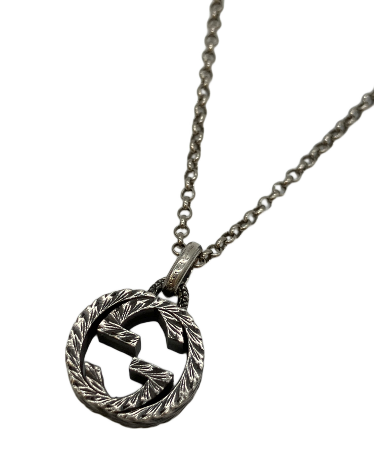 中古・古着通販】GUCCI (グッチ) ネックレス シルバー｜ブランド・古着