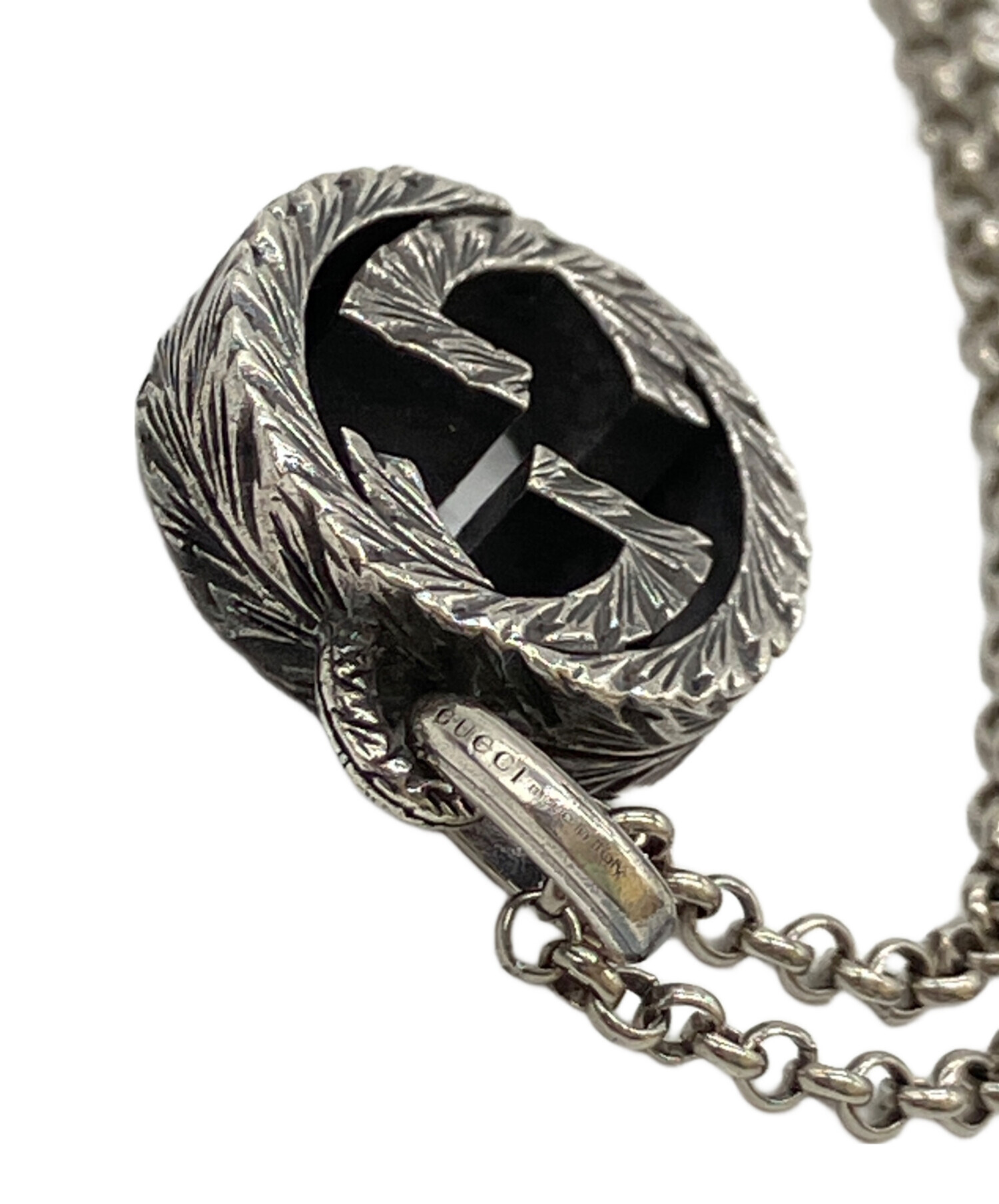 中古・古着通販】GUCCI (グッチ) ネックレス シルバー｜ブランド・古着