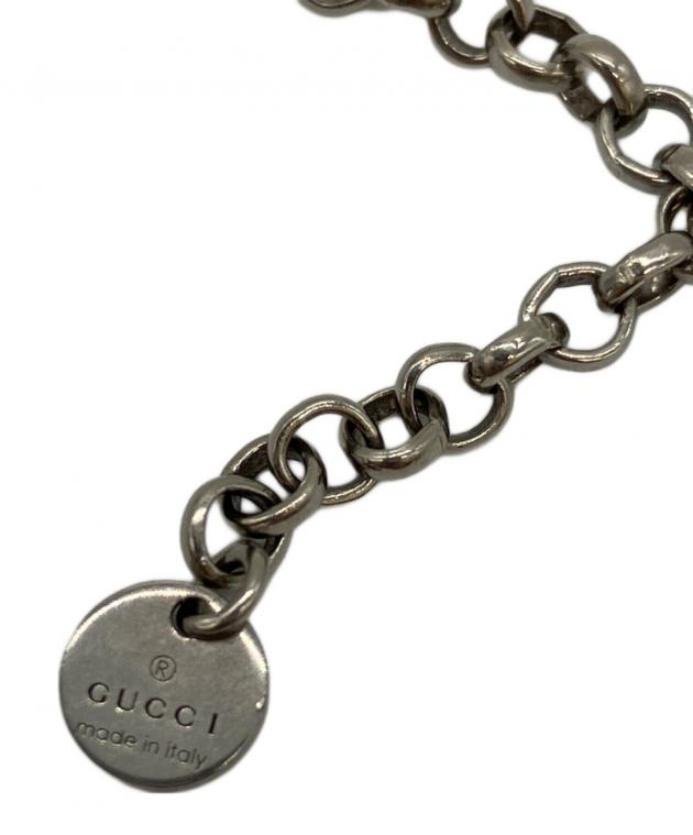 【新品 未使用】グッチシルバーネックレス 中古・古着通販】GUCCI (グッチ) ネックレス シルバー｜ブランド・古着