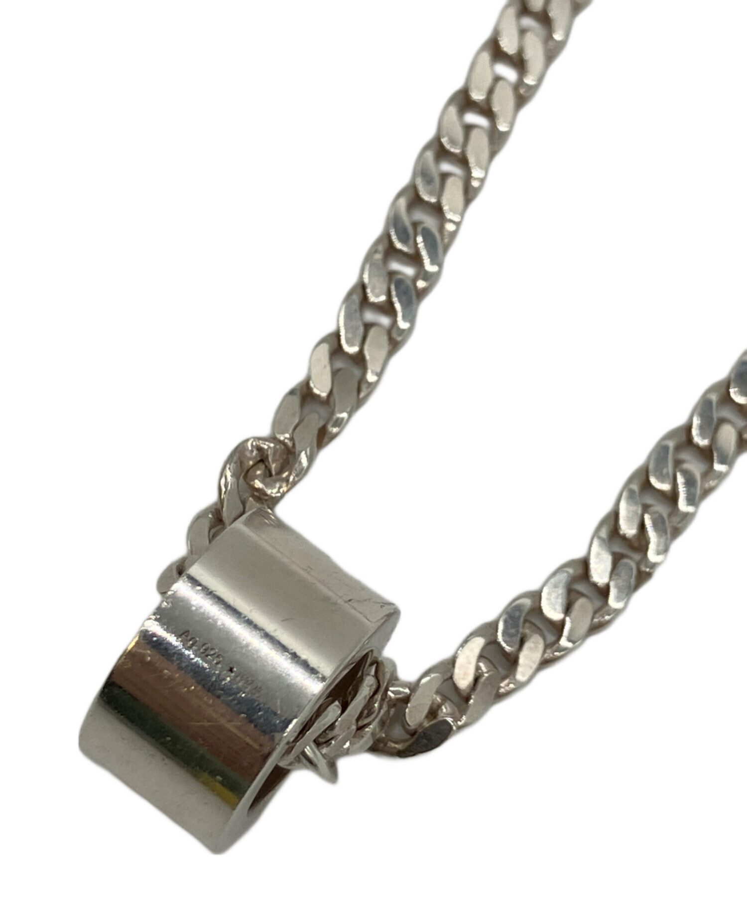 中古【GUCCI】ネックレス ペンダント シルバー 中古・古着通販】GUCCI (グッチ) ネックレス シルバー｜ブランド・古着