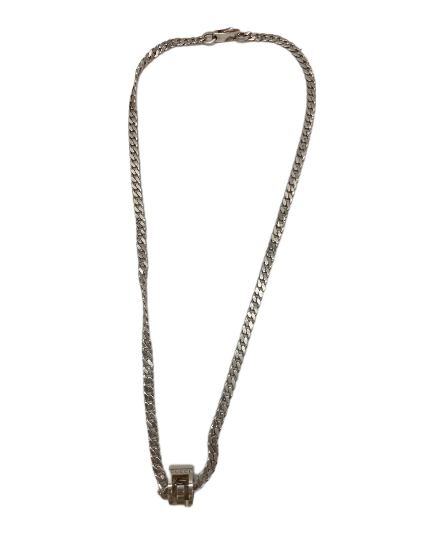 中古・古着通販】GUCCI (グッチ) ネックレス シルバー｜ブランド・古着