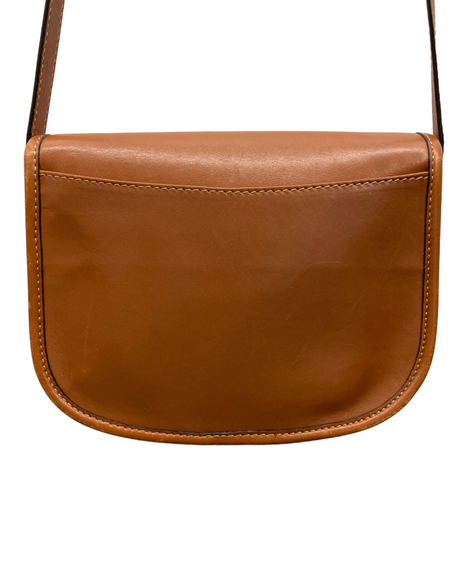 中古・古着通販】CELINE (セリーヌ) ショルダーバッグ ブラウン 