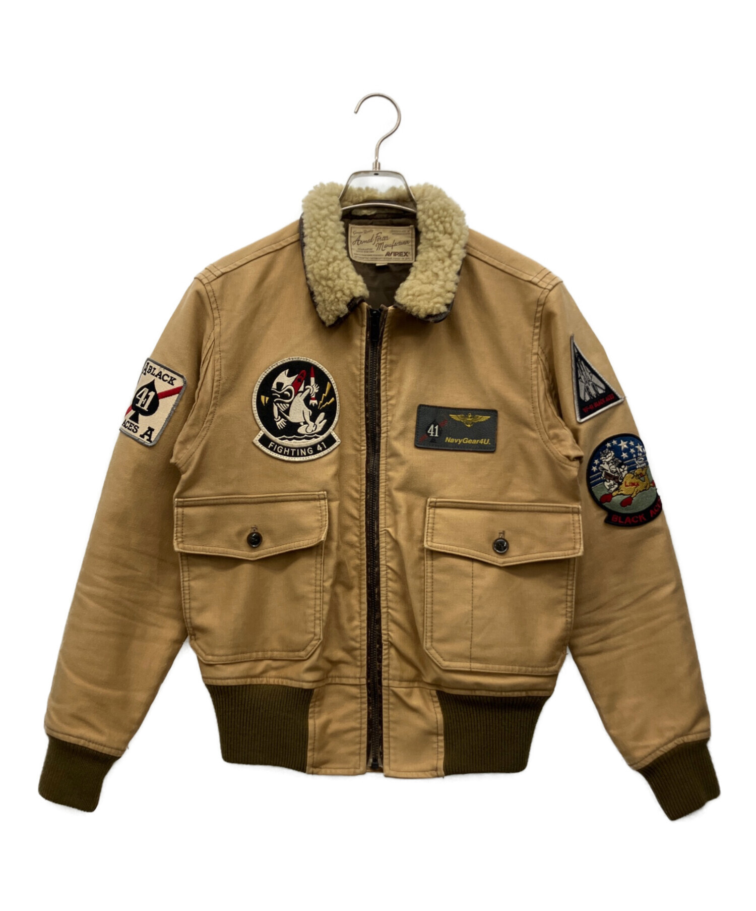 中古・古着通販】AVIREX (アヴィレックス) G-1 ブラックエイセス