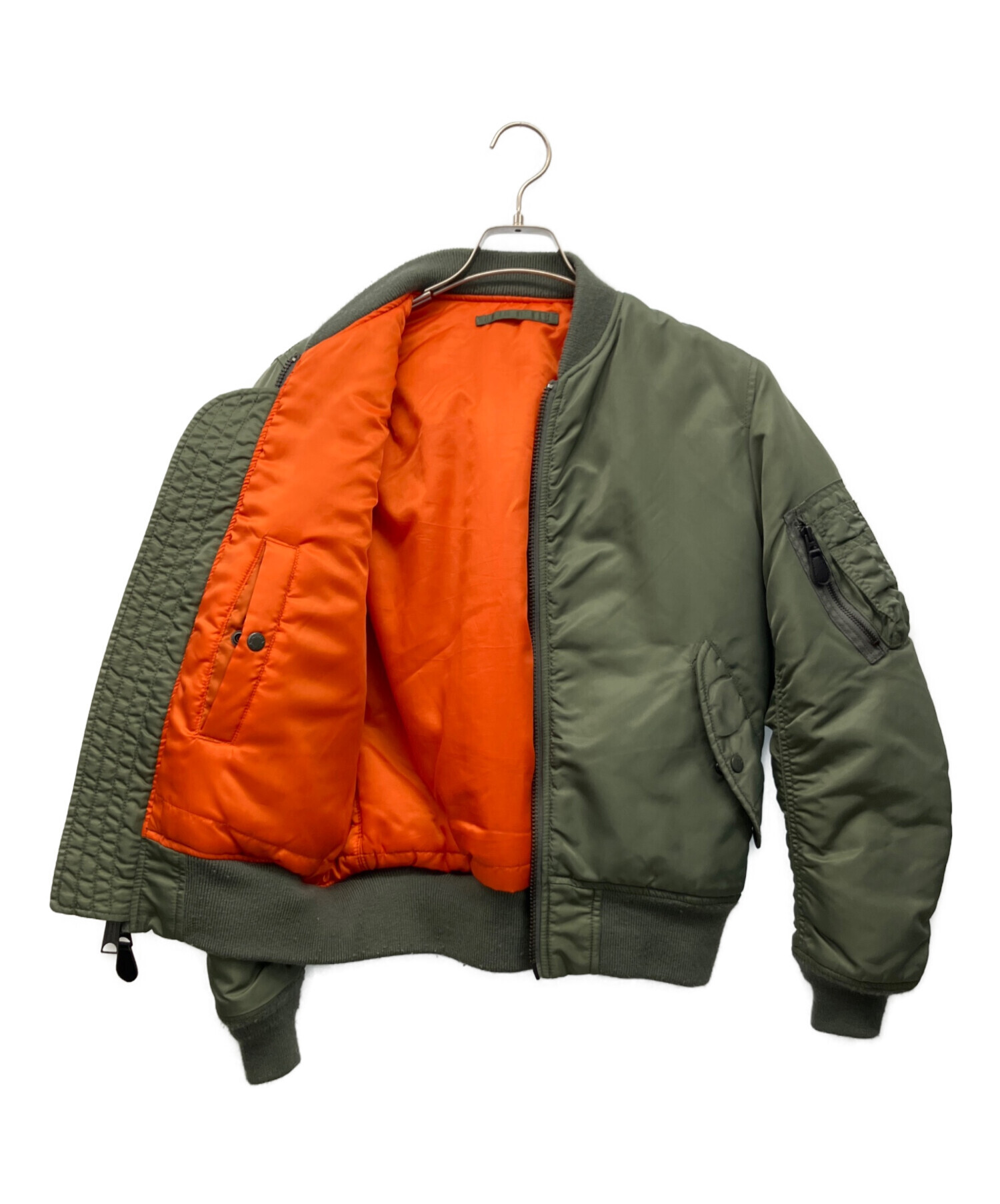 中古・古着通販】AVIREX (アヴィレックス) MA-1ジャケット オリーブ