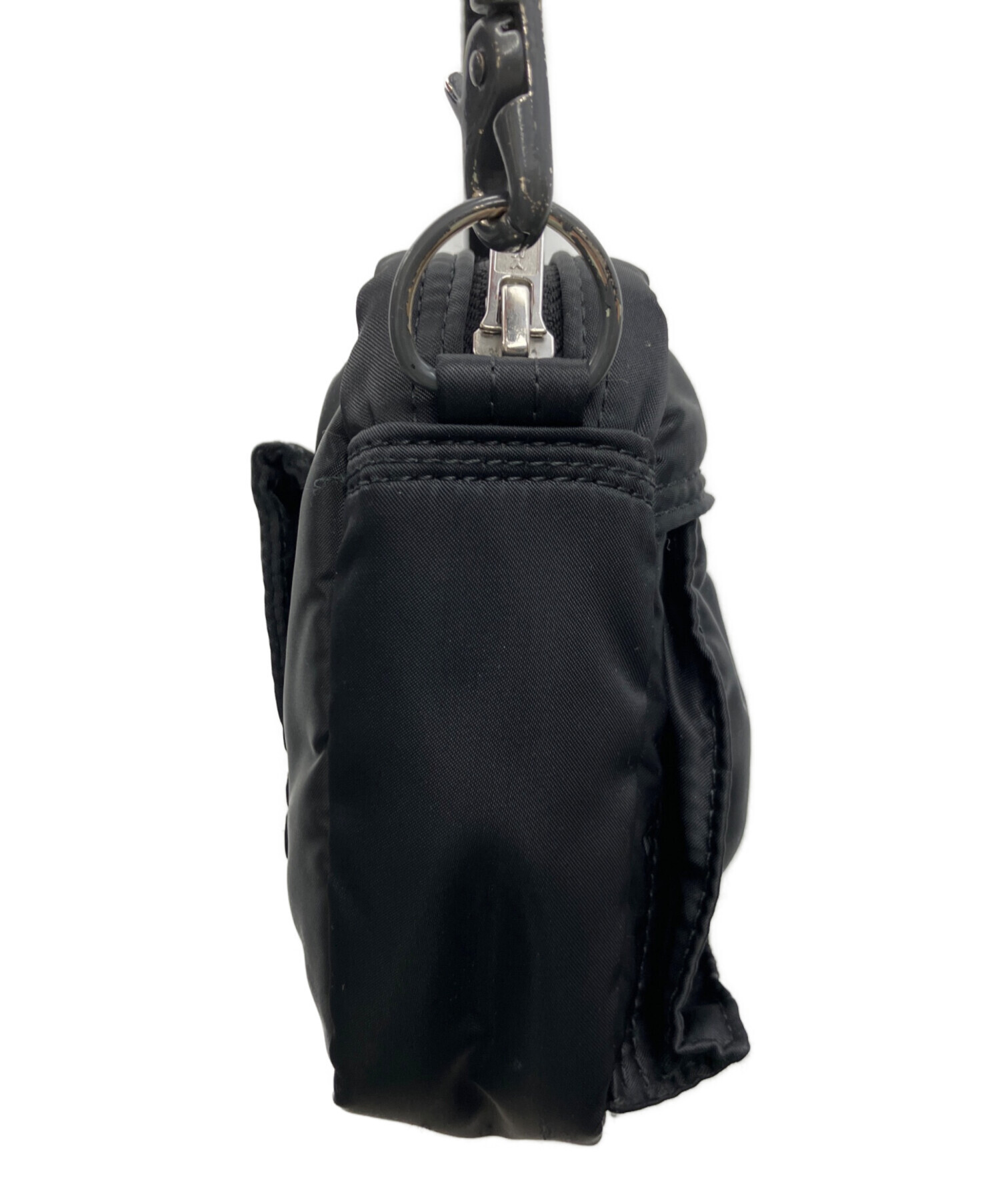中古・古着通販】PORTER (ポーター) ショルダーバッグ ブラック 