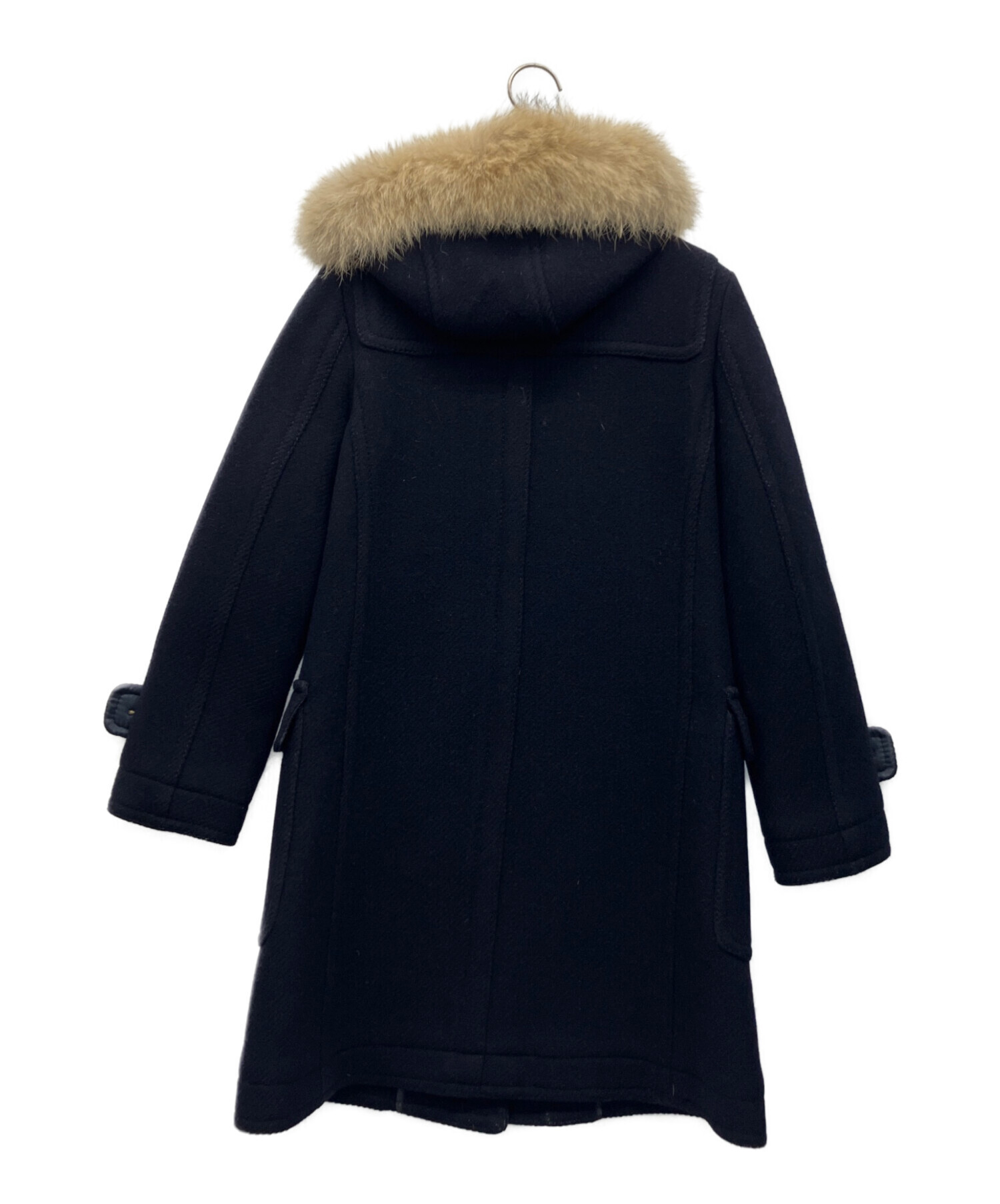 COACH ネイビー ダッフルコート コーチ ネイビーブルー 中古・古着通販】COACH (コーチ) ダッフルコート ネイビー サイズ:2
