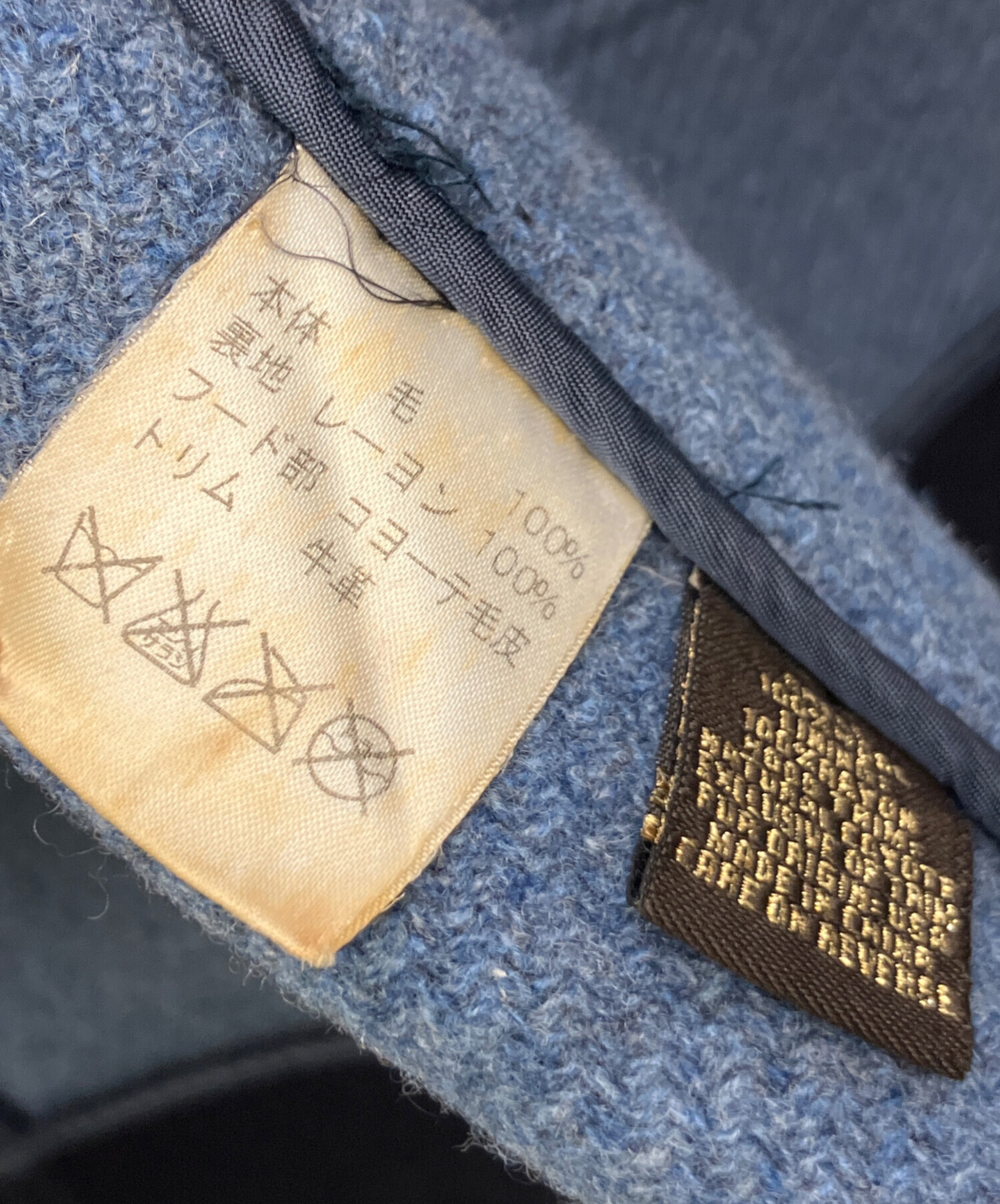 中古・古着通販】COACH (コーチ) ダッフルコート ネイビー サイズ:2