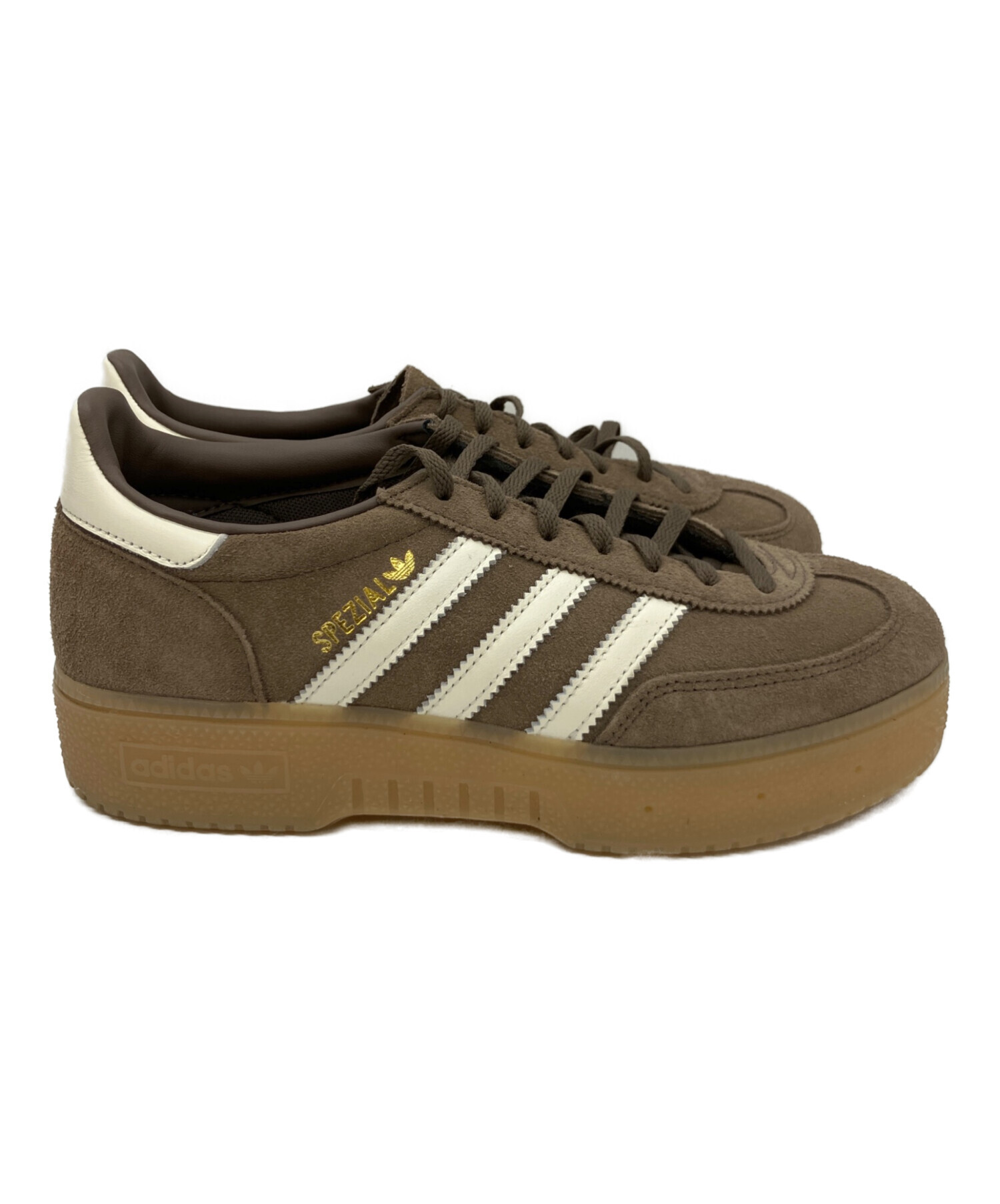 中古・古着通販】adidas (アディダス) スニーカー ブラウン サイズ