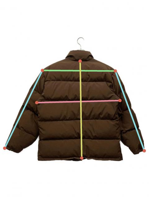 Schott ダウンジャケット 42サイズ ブラウン 中古・古着通販】Schott (ショット) ダウンジャケット ブラウン サイズ