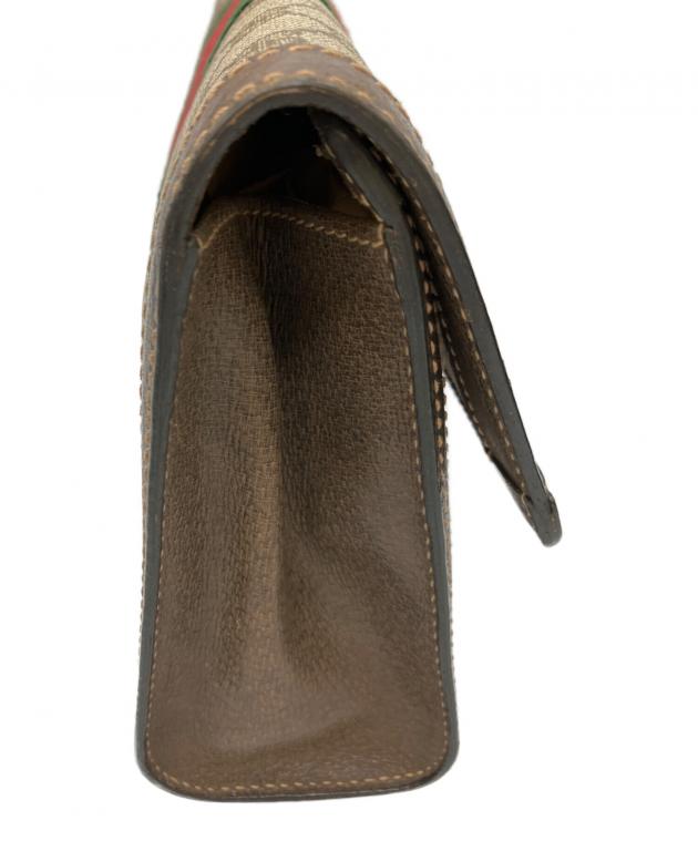 中古・古着通販】GUCCI (グッチ) クラッチバッグ ベージュ｜ブランド