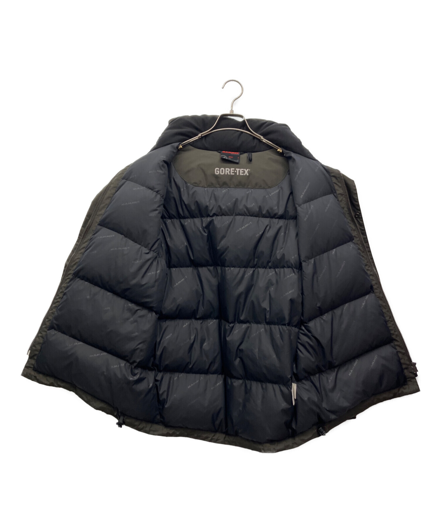 中古・古着通販】MAMMUT (マムート) ダウンジャケット カーキ サイズ:M