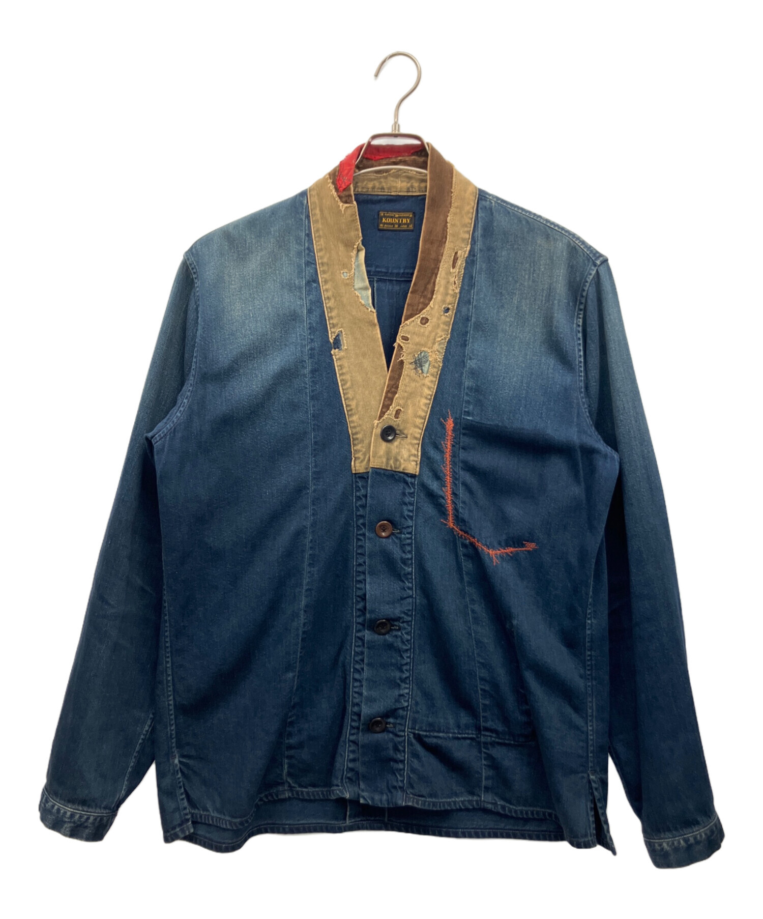 中古・古着通販】KAPITAL (キャピタル) リメイクジャケット インディゴ