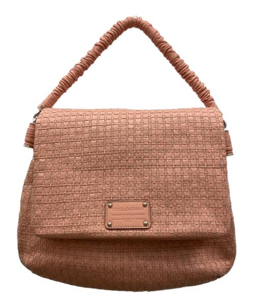 即購入値下げ可！D&G ピンク　ショルダーバッグ　ほぼ未使用！状態良 中古・古着通販】DOLCE & GABBANA (ドルチェ＆ガッバーナ