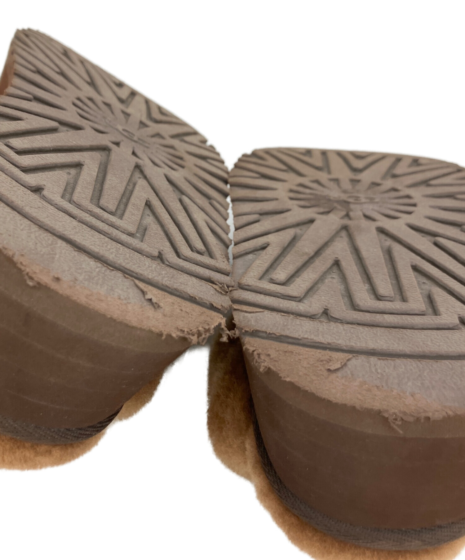 中古・古着通販】UGG (アグ) サンダル ブラウン サイズ:24｜ブランド