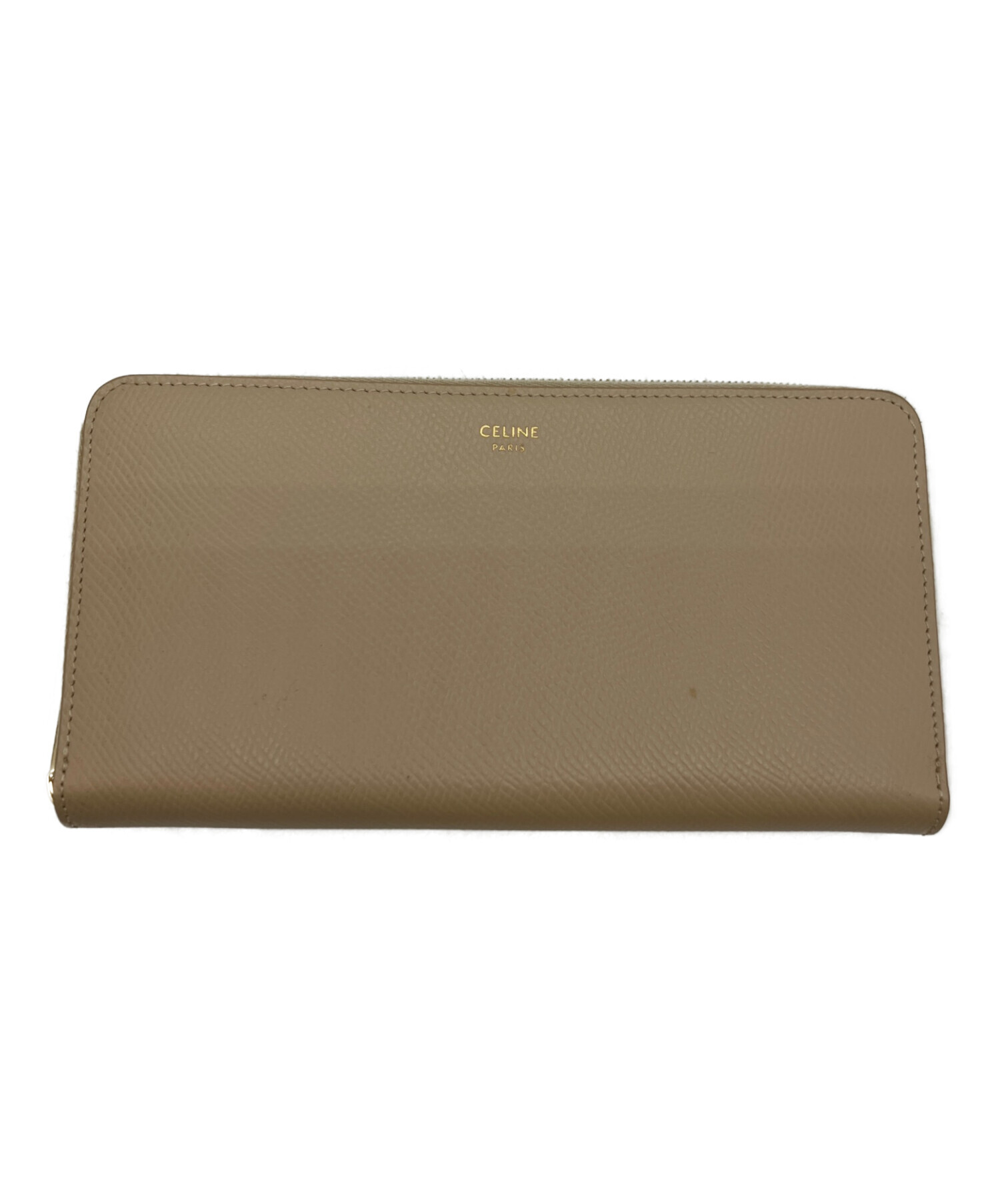 中古・古着通販】CELINE (セリーヌ) 長財布 ベージュ｜ブランド・古着