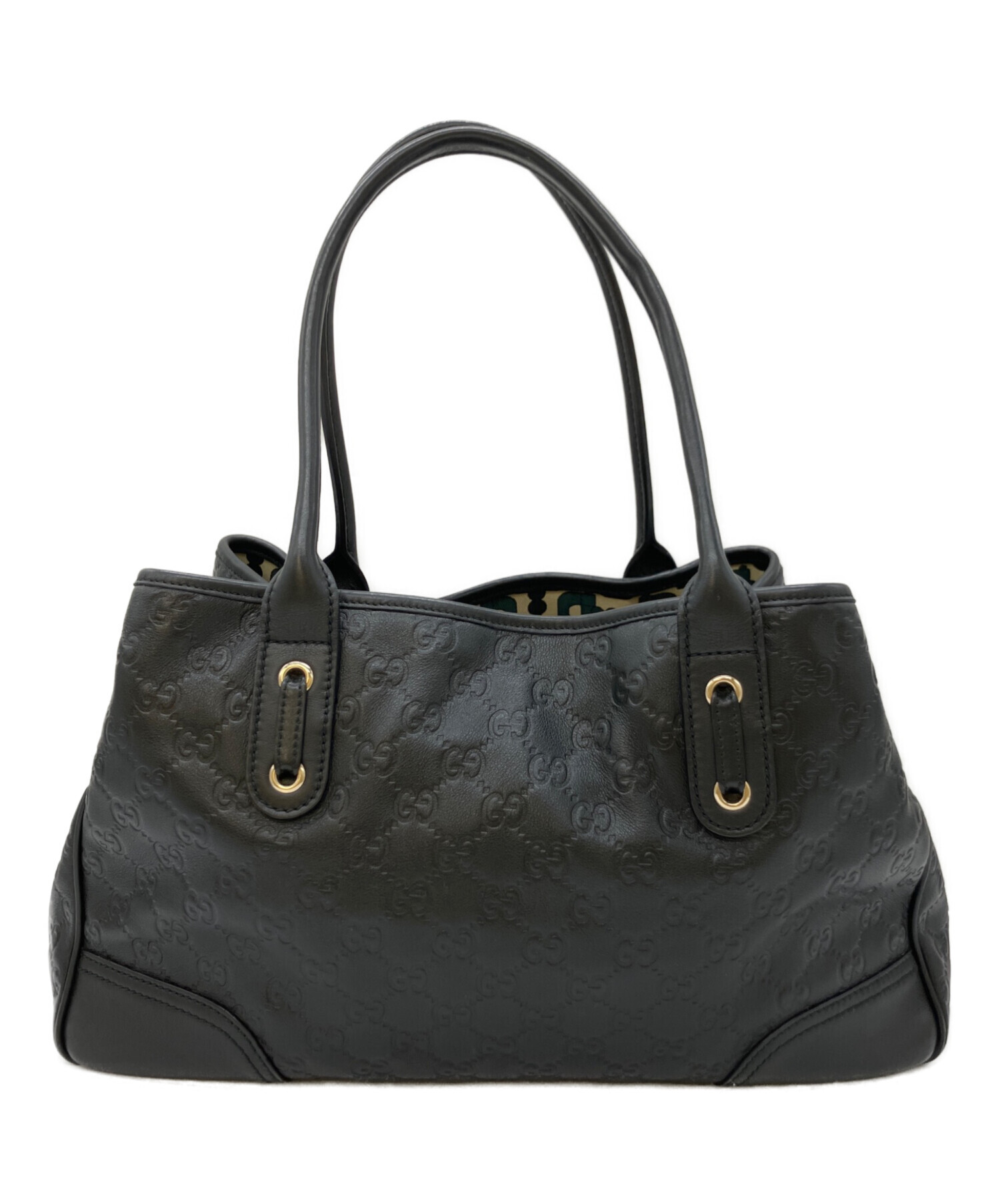 中古・古着通販】GUCCI (グッチ) トートバッグ ブラック｜ブランド