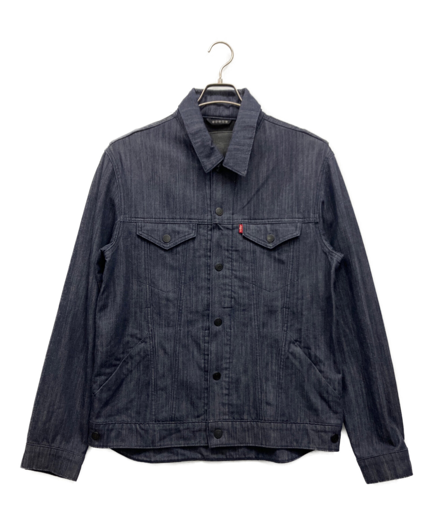 中古・古着通販】LEVI'S (リーバイス) デニムジャケット ネイビー