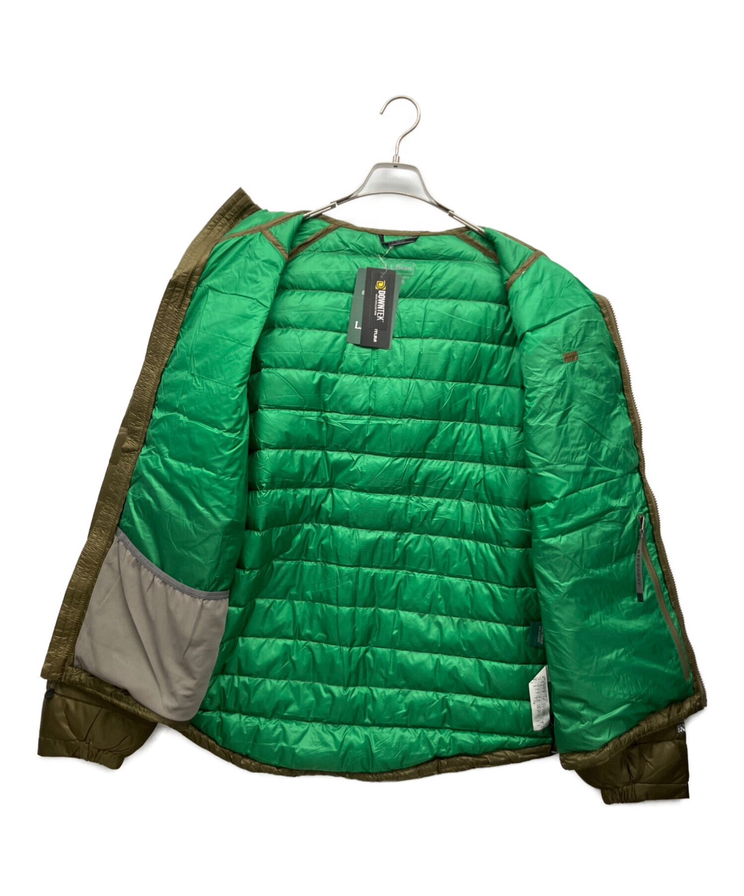 中古・古着通販】L.L.Bean (エルエルビーン) 中綿ジャケット カーキ