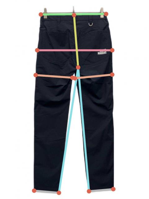 中古・古着通販】muta MARINE (ムータマリン) 撥水 ストレッチパンツ