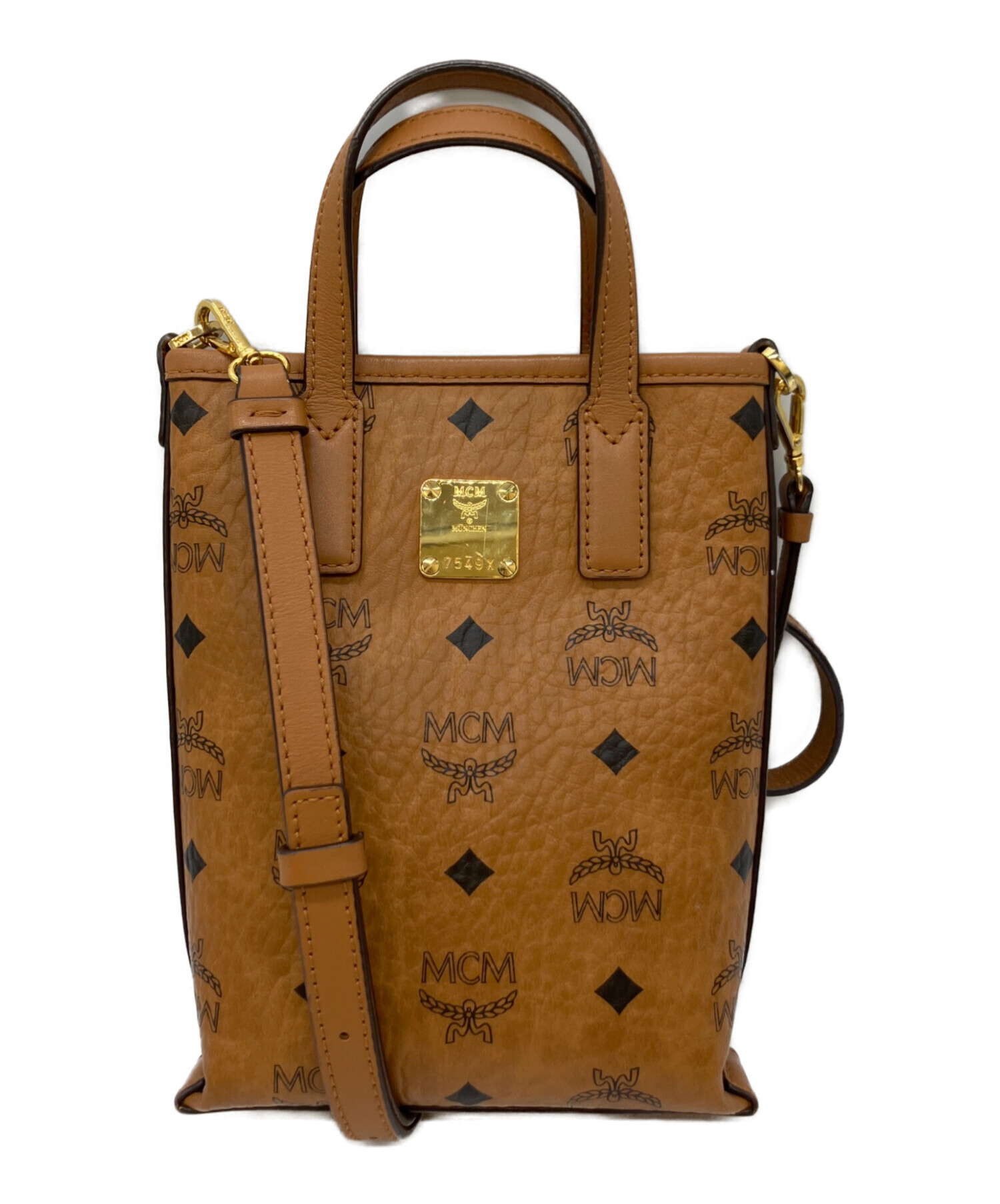 中古・古着通販】MCM (エムシーエム) ショルダーバッグ ブラウン