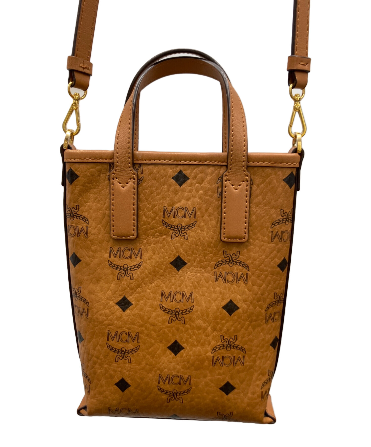 中古・古着通販】MCM (エムシーエム) ショルダーバッグ ブラウン