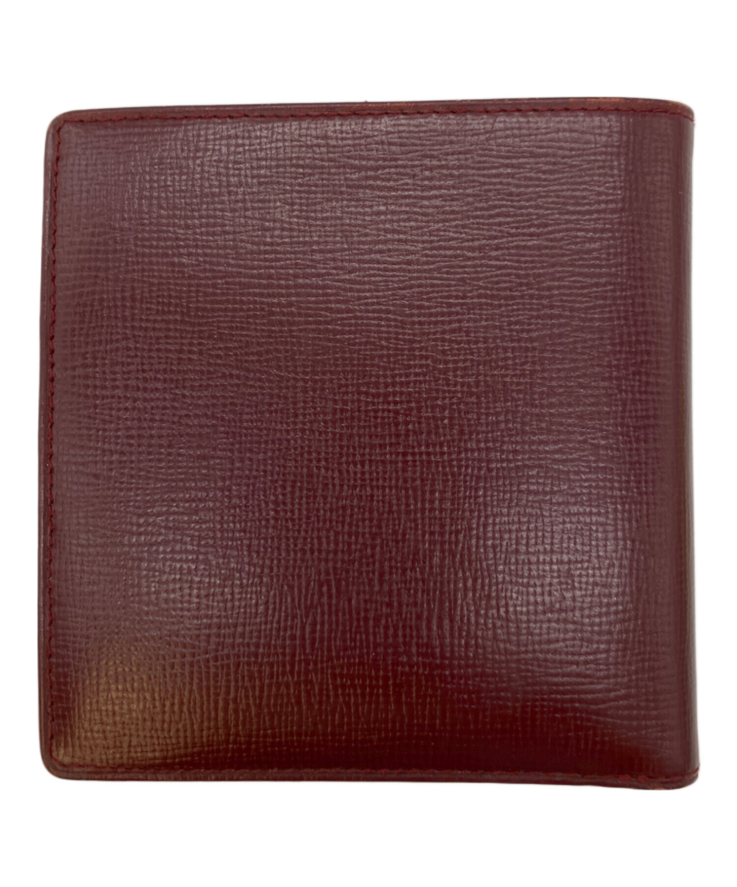 カルティエ 二つ折財布 ビンテージカルティエ【未使用】美品✨ 中古・古着通販】Cartier (カルティエ) 2つ折り財布 ワインレッド
