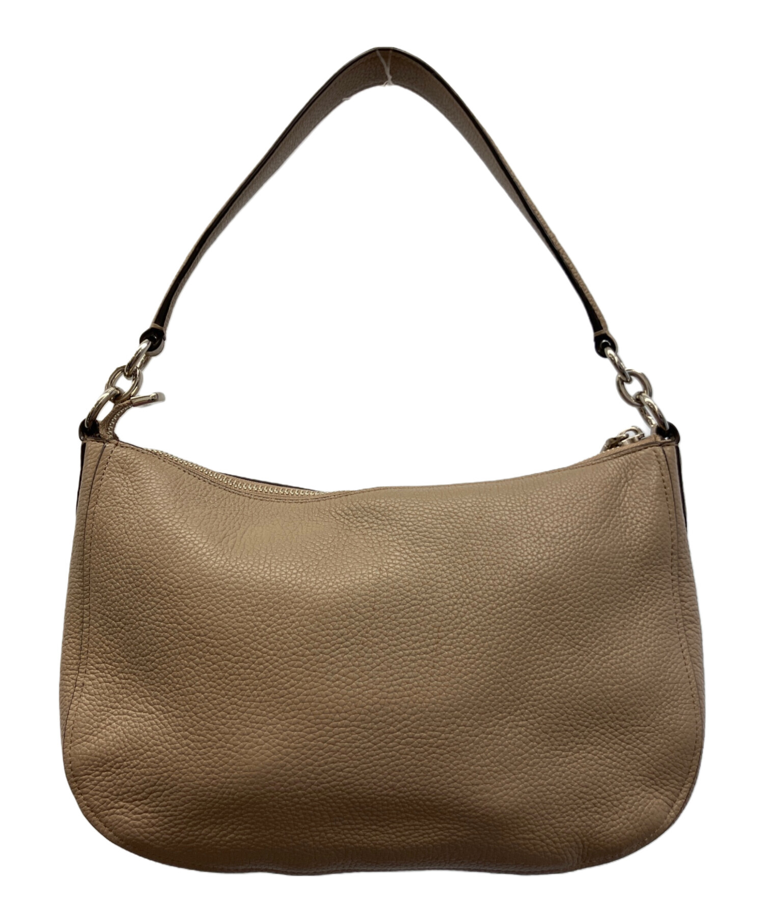 【未使用】COACH ベージュ ショルダーバッグ フラップ式 中古・古着通販】COACH (コーチ) ショルダーバッグ ベージュ｜ブランド