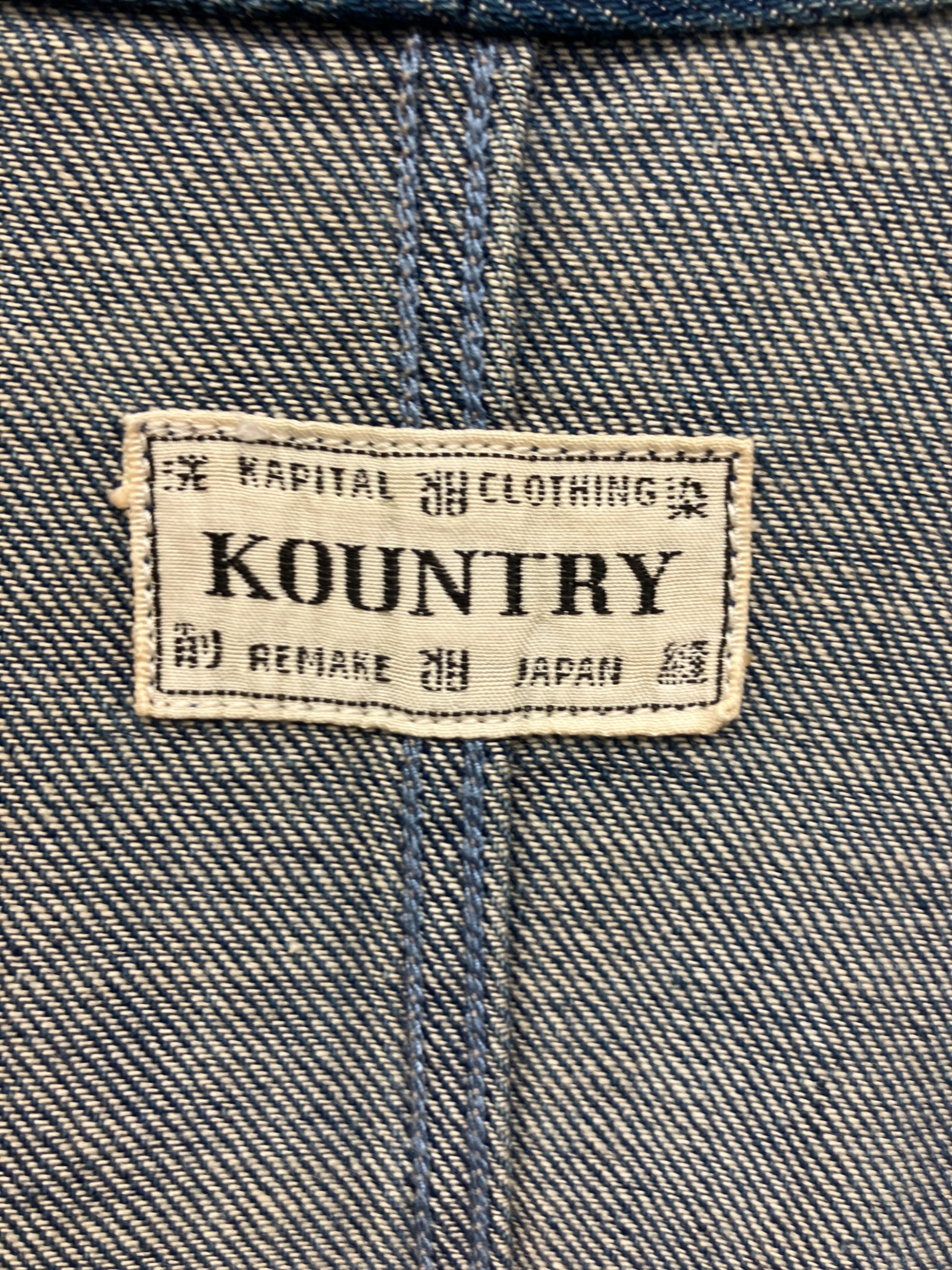 中古・古着通販】KAPITAL (キャピタル) デニムコート インディゴ