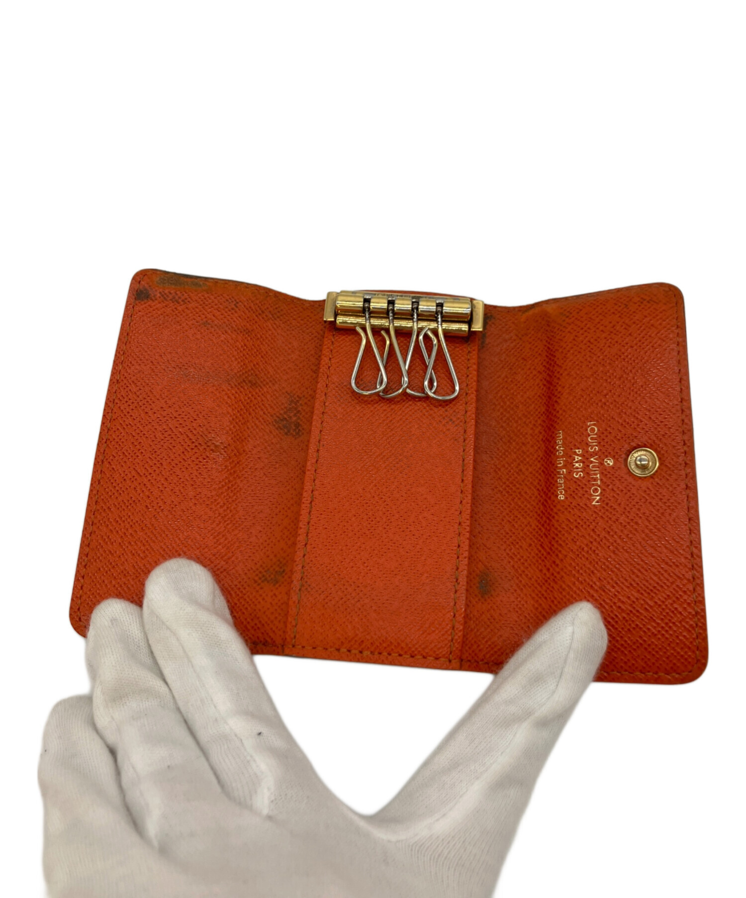 【新品未使用品】 LOUIS VUITTON　キーケース 中古・古着通販】LOUIS VUITTON (ルイ ヴィトン) キーケース ブラウン
