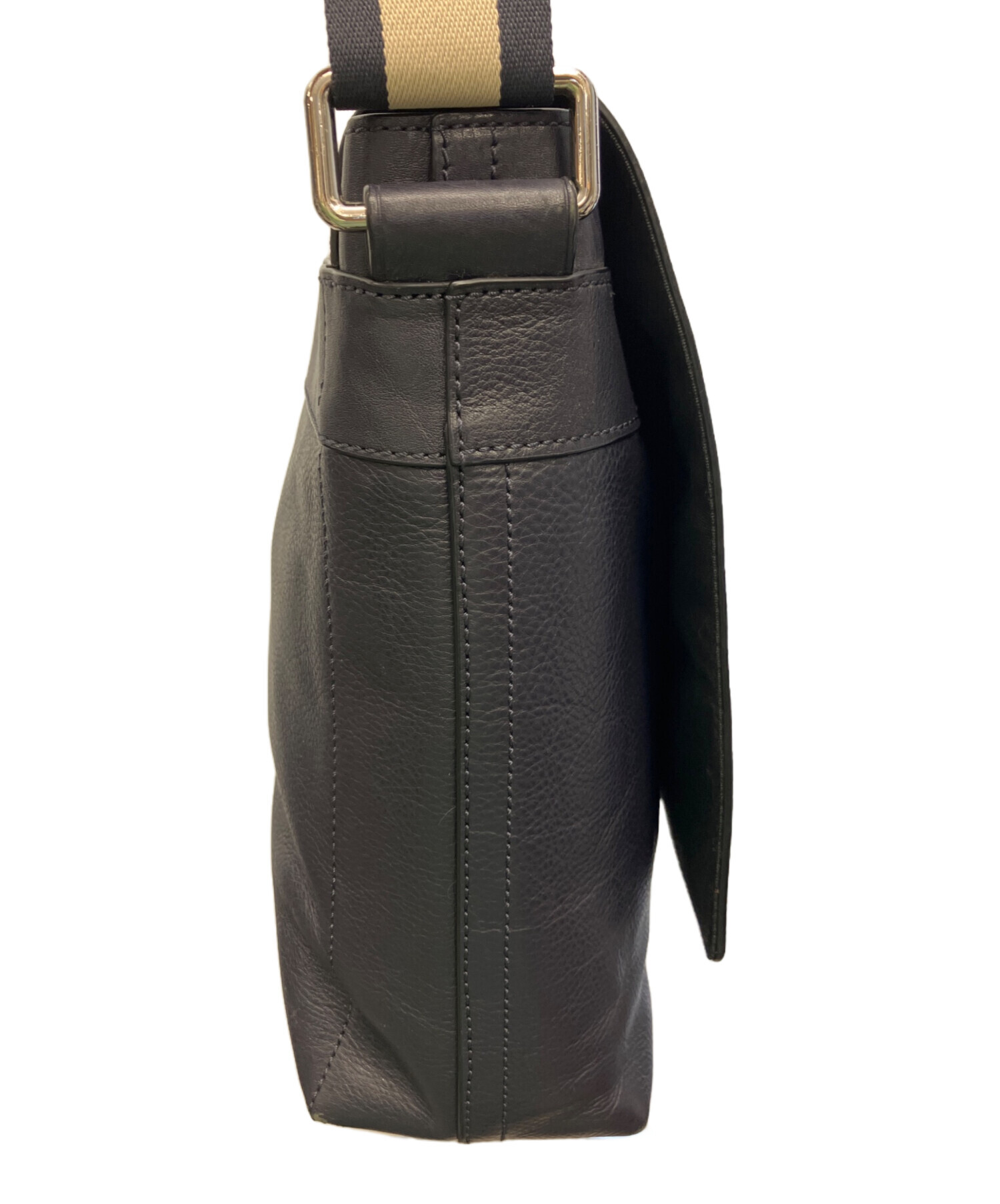 中古・古着通販】COACH (コーチ) メッセンジャーバッグ ネイビー