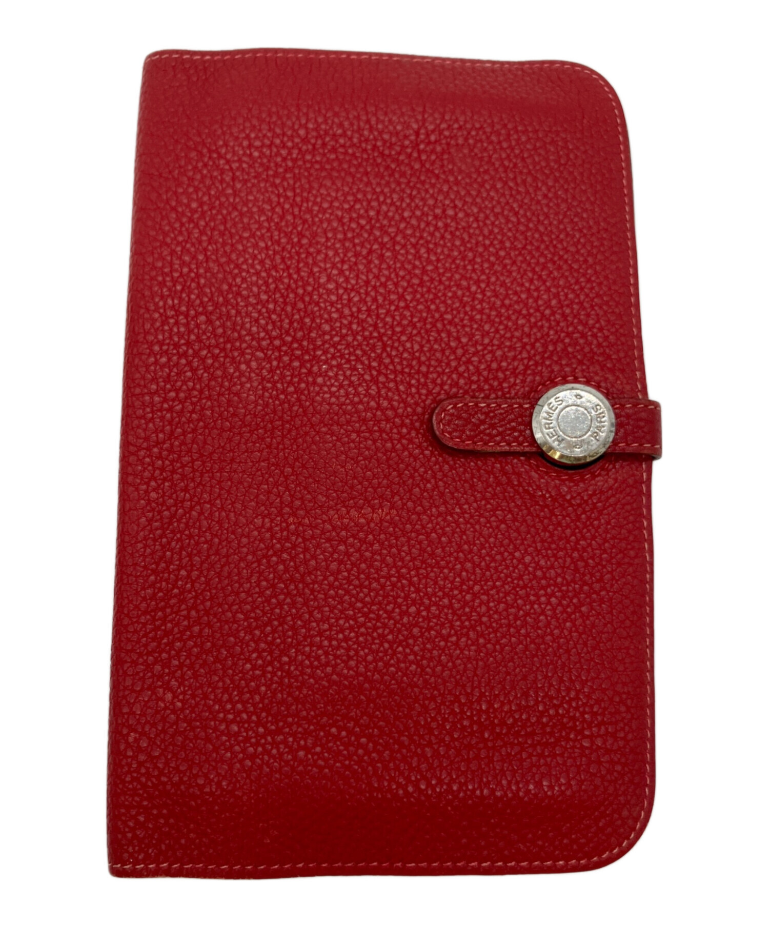 HERMES - HERMES エルメス パーカー M 赤 【古着】【中古】【送料無料】 中古・古着通販】HERMES (エルメス) 長財布 レッド｜ブランド・古着