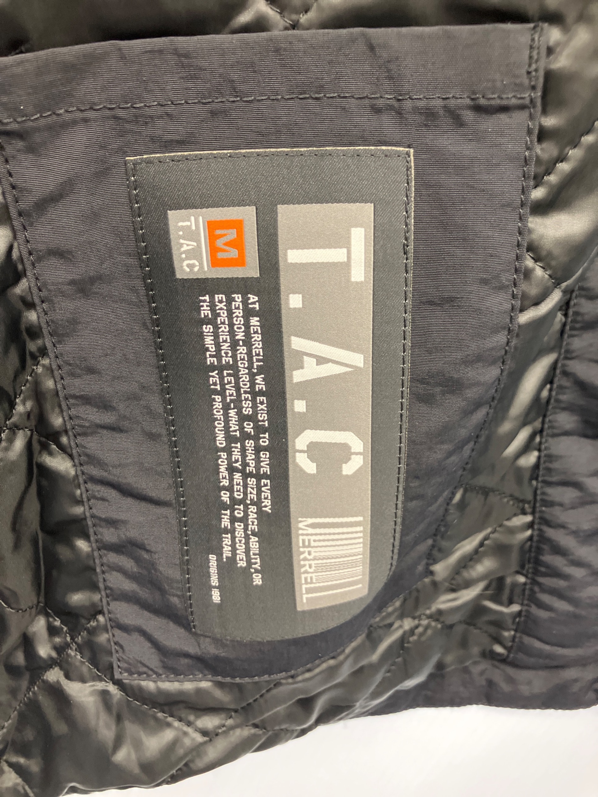 中古・古着通販】MERRELL (メレル) ナイロンジャケット ブラック