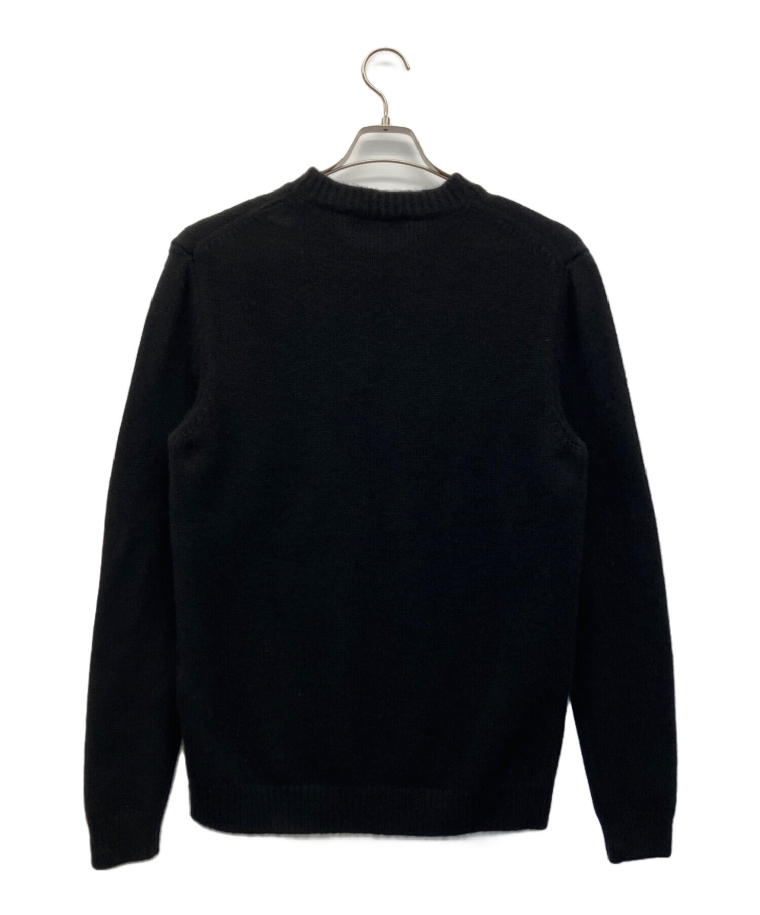 中古・古着通販】FENDI (フェンディ) ロゴカシミヤニット ブラック