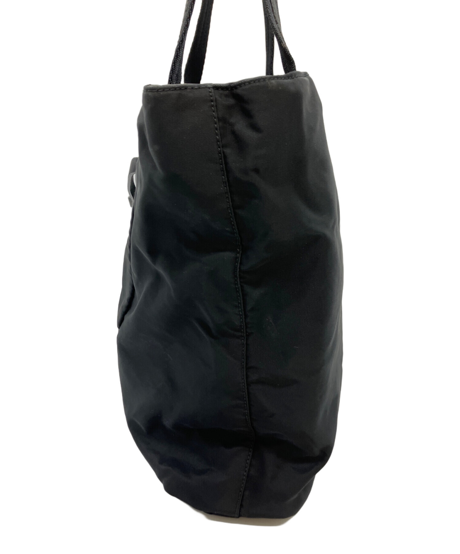 中古・古着通販】PRADA (プラダ) ナイロンハンドバッグ ブラック
