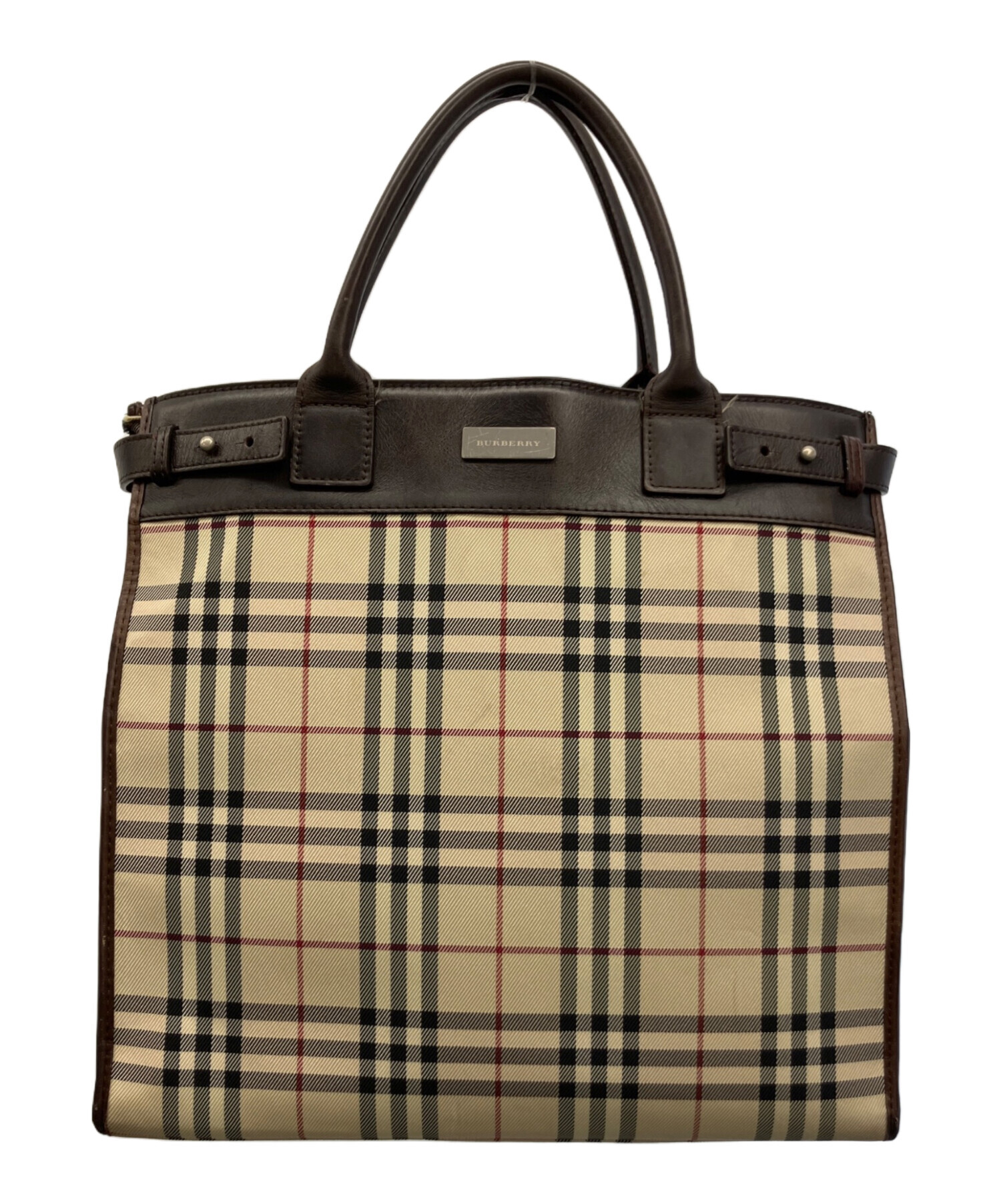BURBERRY トートバッグ　中古 中古・古着通販】BURBERRY (バーバリー) トートバッグ｜ブランド・古着