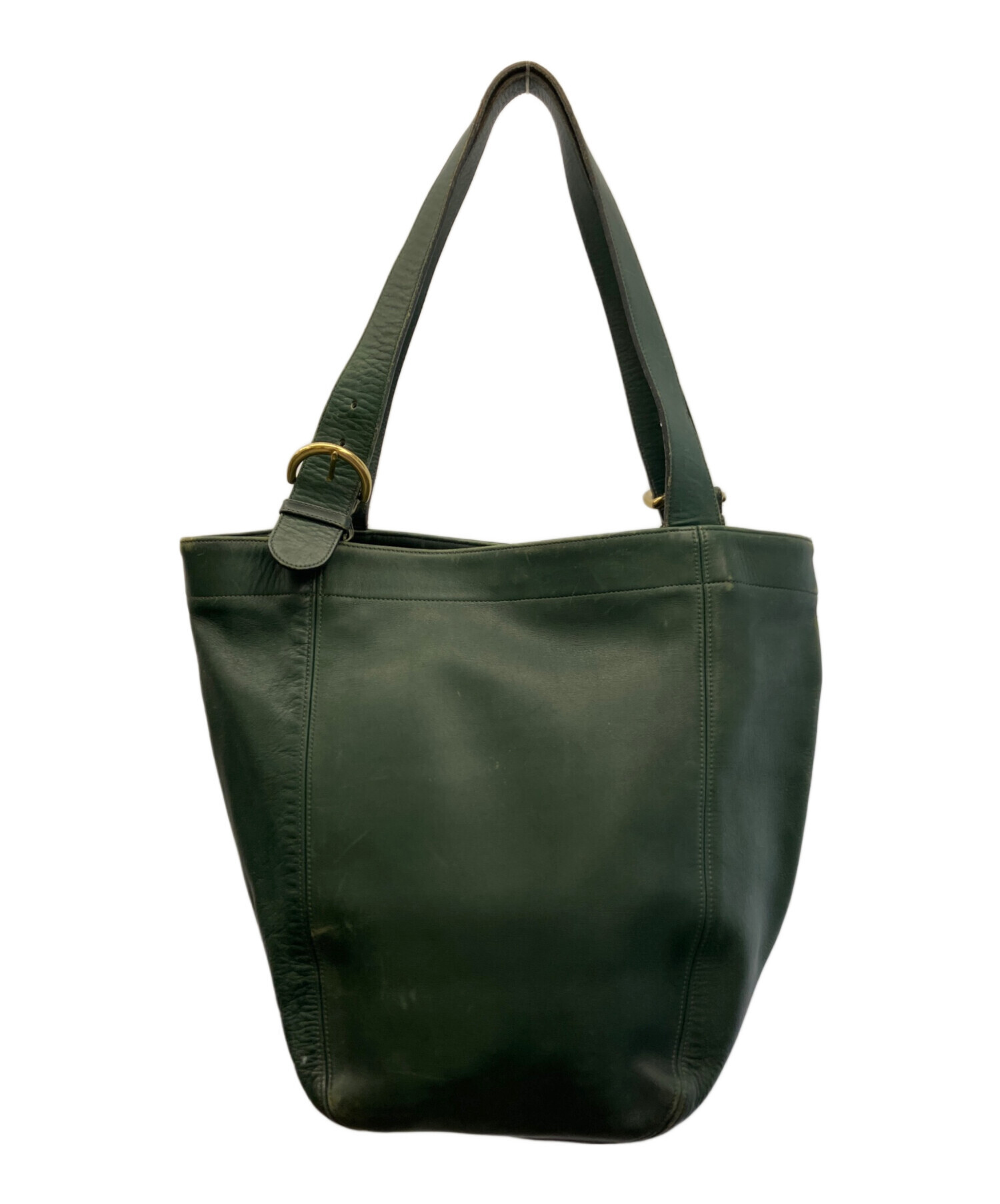 中古・古着通販】COACH (コーチ) トートバッグ グリーン｜ブランド 