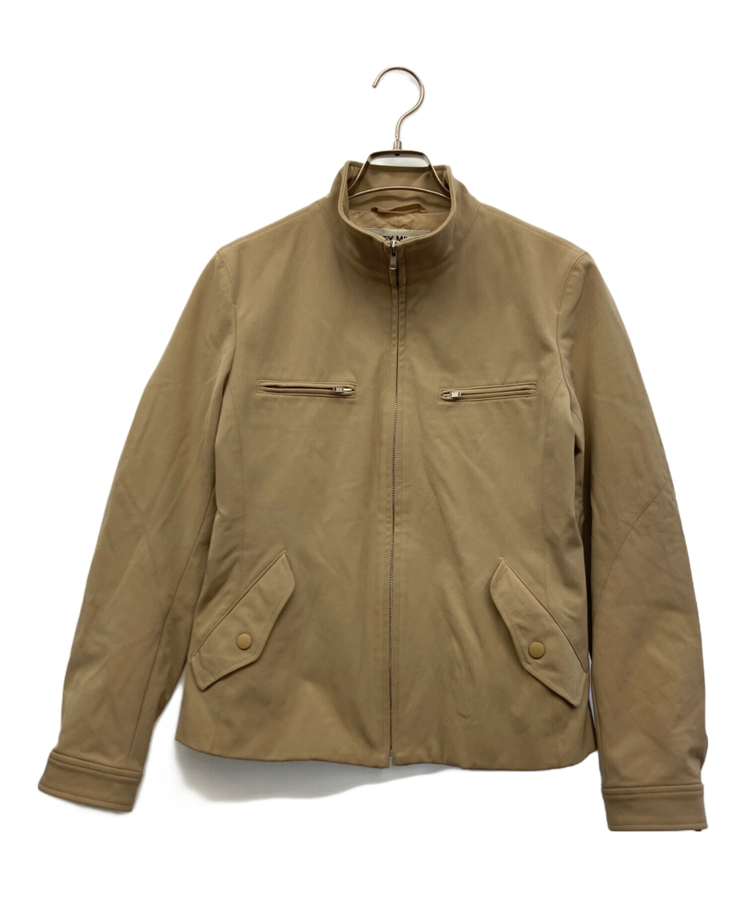 90's ZUCCA ズッカ　イッセイミヤケ スタンドカラーブルゾンコート　紺M 中古・古着通販】ISSEY MIYAKE (イッセイミヤケ) スタンドカラー