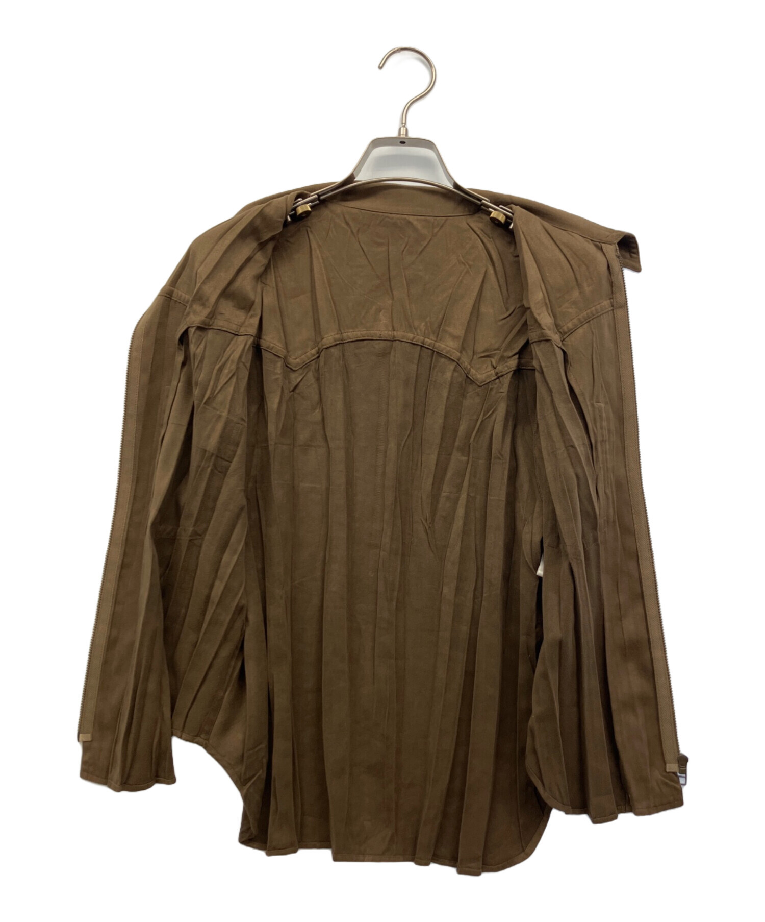 中古・古着通販】ISSEY MIYAKE (イッセイミヤケ) ノースリーブシャツ 